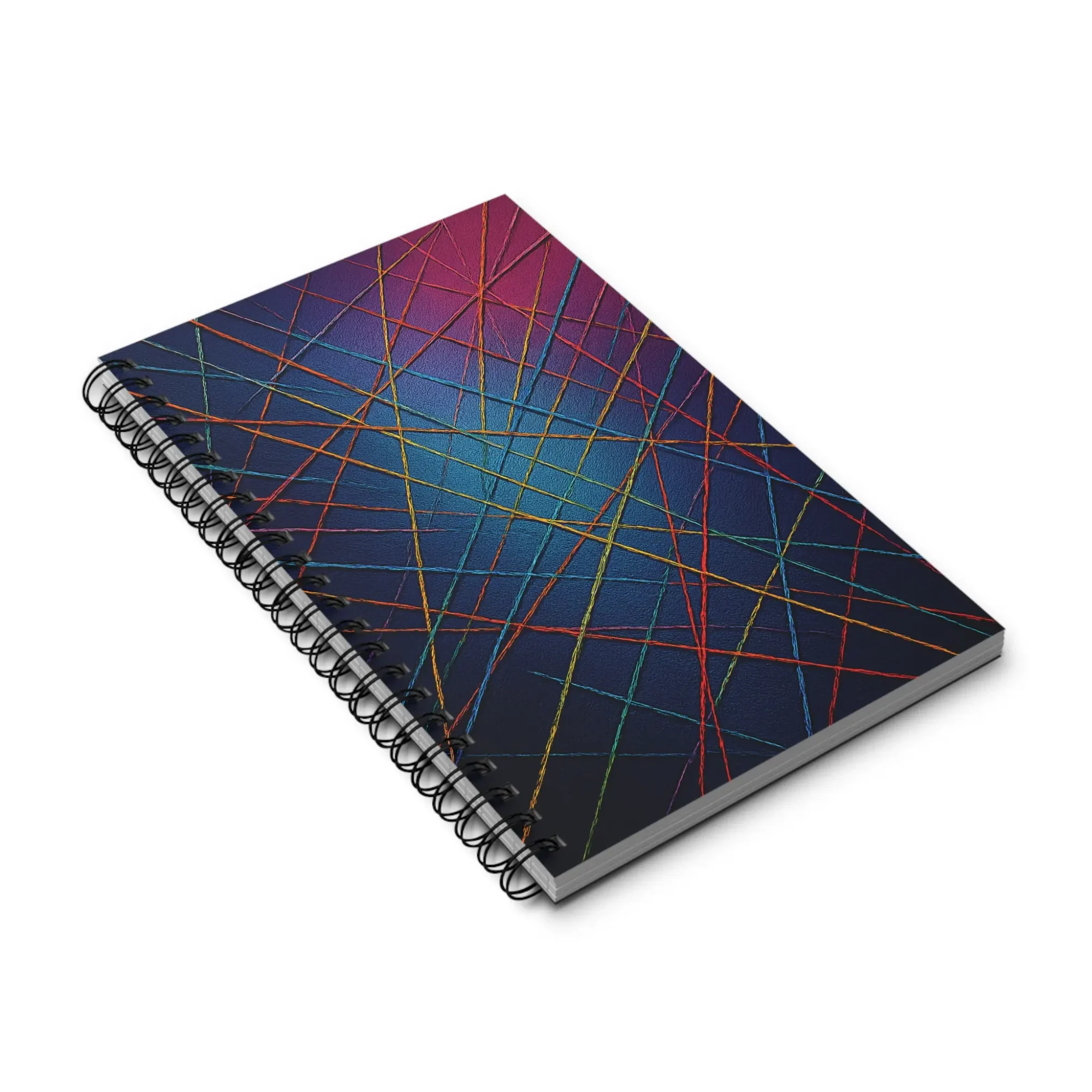 EU Spiral Notebook COLOR LINES ELECTRIC THREADS 2 EU Spiral Notebook COLOR LINES ELECTRIC THREADS 2