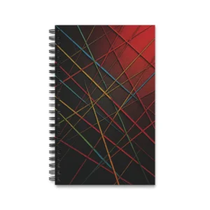 EU Spiral Notebook COLOR LINES FIREWIRE 1
