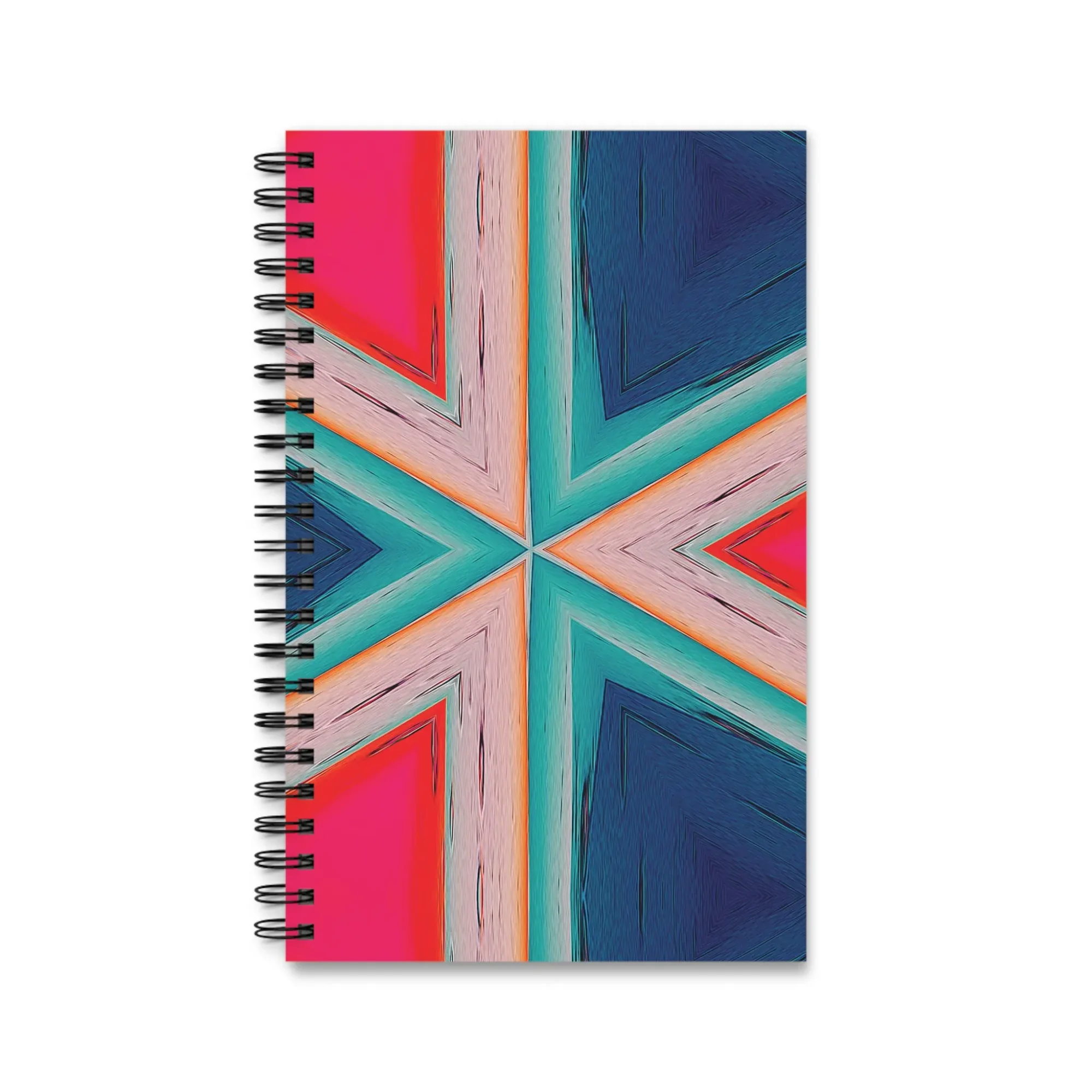 EU Spiral Notebook COLORFUL TRIANGLES 1 EU Spiral Notebook COLORFUL TRIANGLES 1