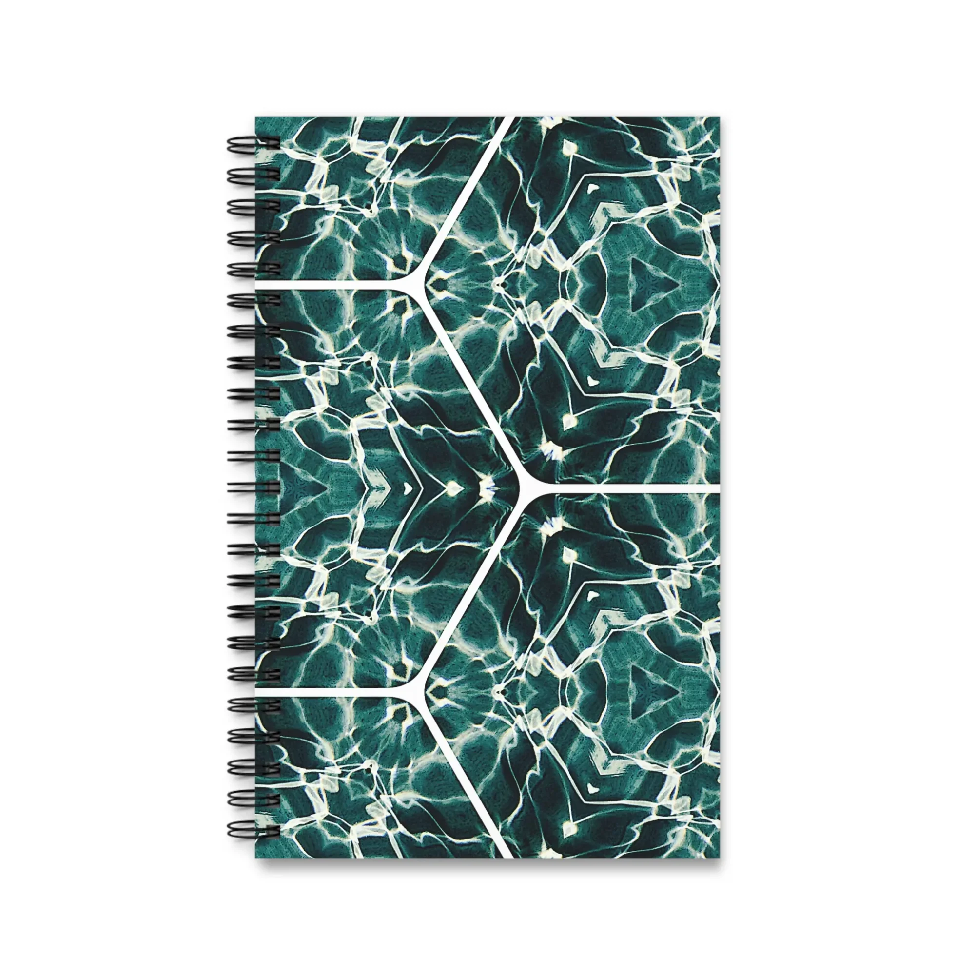 EU Spiral Notebook EMERALD WATER DANCE 1 EU Spiral Notebook EMERALD WATER DANCE 1