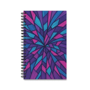 EU Spiral Notebook FOCAL POINT BLOOM 1