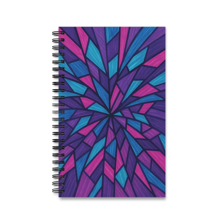 EU Spiral Notebook FOCAL POINT BLOOM 1