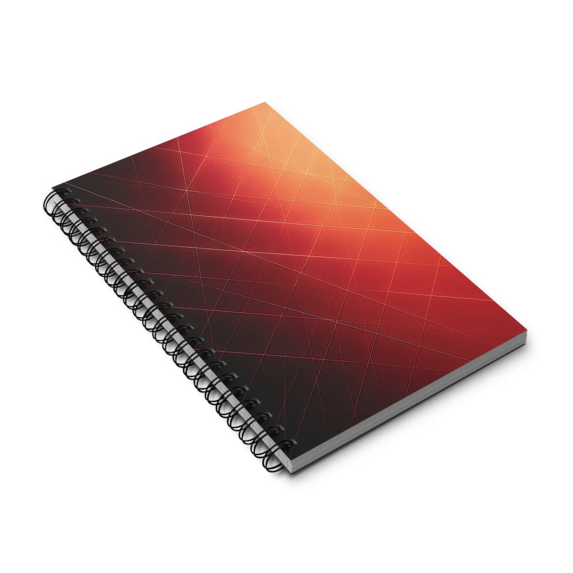 EU Spiral Notebook Lined Plain Dotted THIN LINES GLOWFIELD 2 EU Spiral Notebook Lined Plain Dotted THIN LINES GLOWFIELD 2