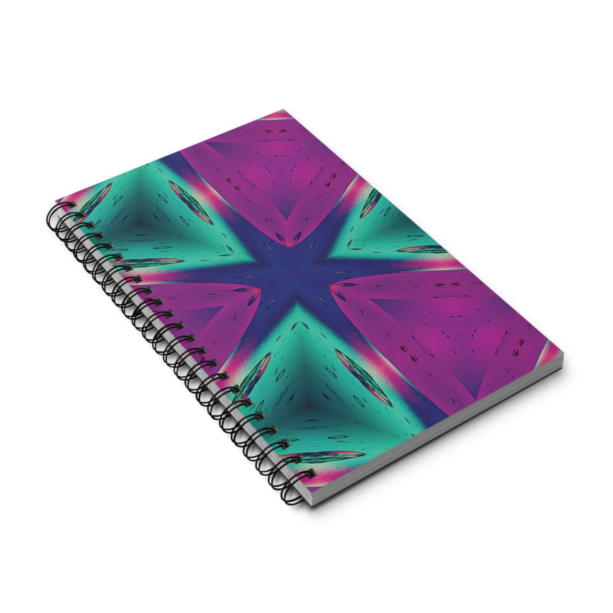 EU Spiral Notebook MAGENTA GREEN BLUE 2 EU Spiral Notebook MAGENTA GREEN BLUE 2