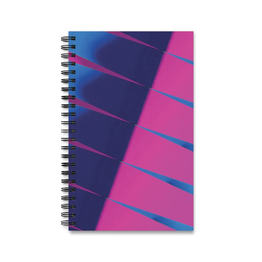 EU Spiral Notebook NEON FLOW 1