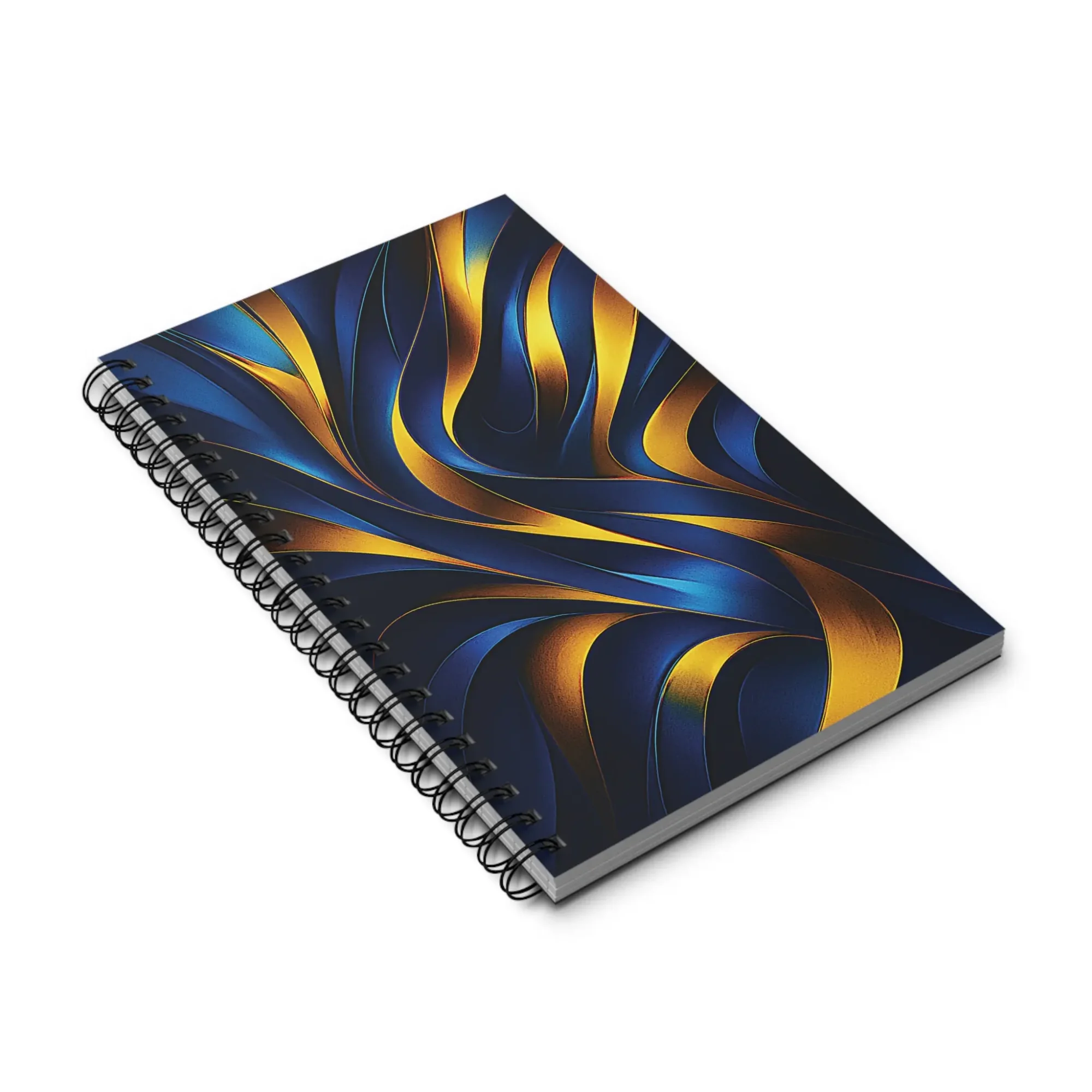 EU Spiral Notebook RIBBONS OF LIGHT 2 EU Spiral Notebook RIBBONS OF LIGHT 2