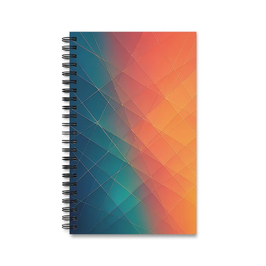 EU Spiral Notebook THIN LINES DUSK SHIFT 1