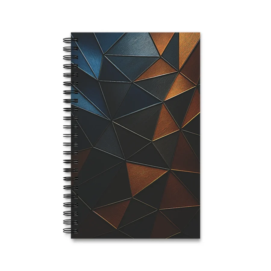 EU Spiral Notebook TRIANGULAR COPPER NIGHT 1