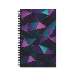 EU Spiral Notebook TRIANGULAR CYBER BLOOM 1