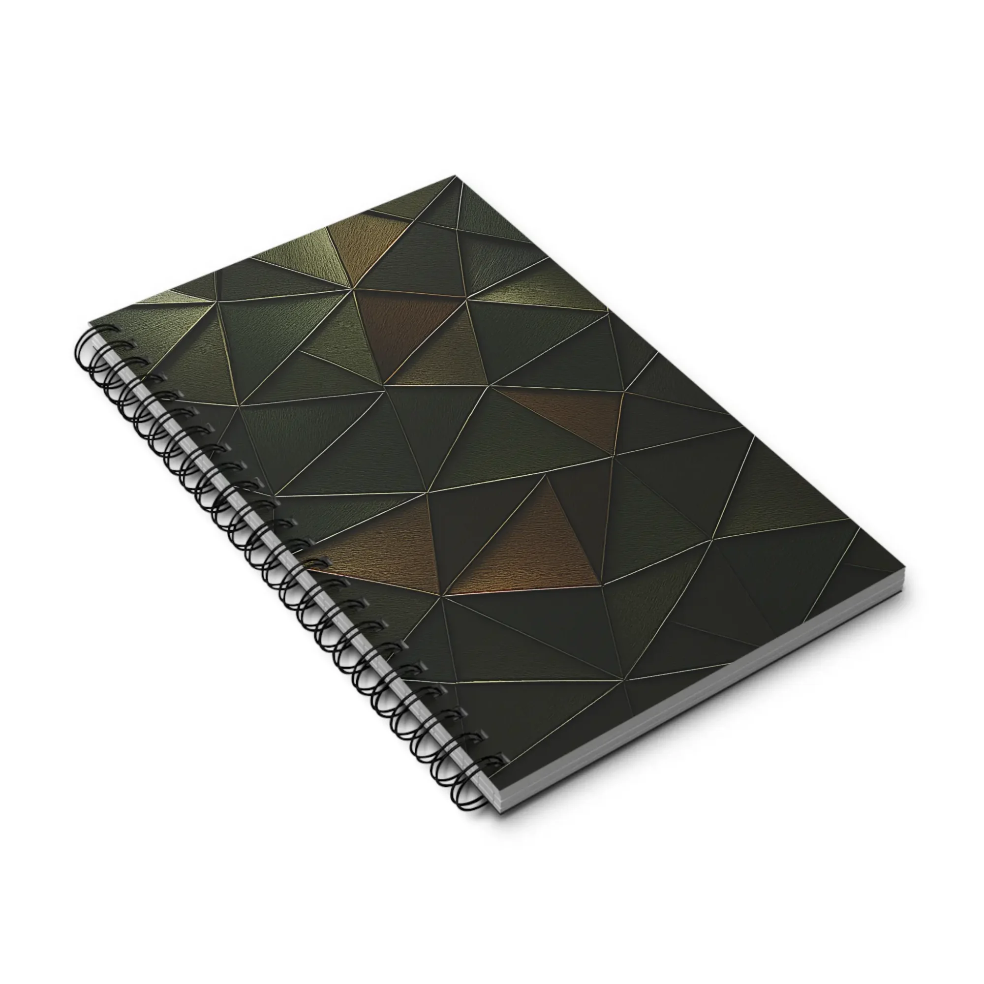 EU Spiral Notebook TRIANGULAR OLIVE 2 EU Spiral Notebook TRIANGULAR OLIVE 2