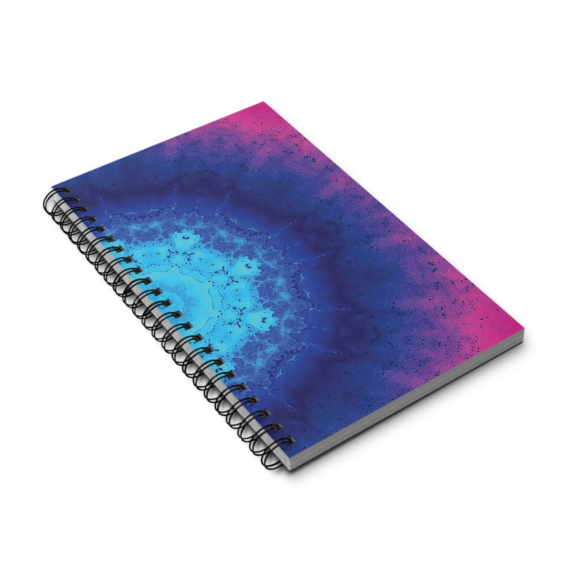 EU Spiral Notebook VIVID BLUE PINK 2 EU Spiral Notebook VIVID BLUE PINK 2