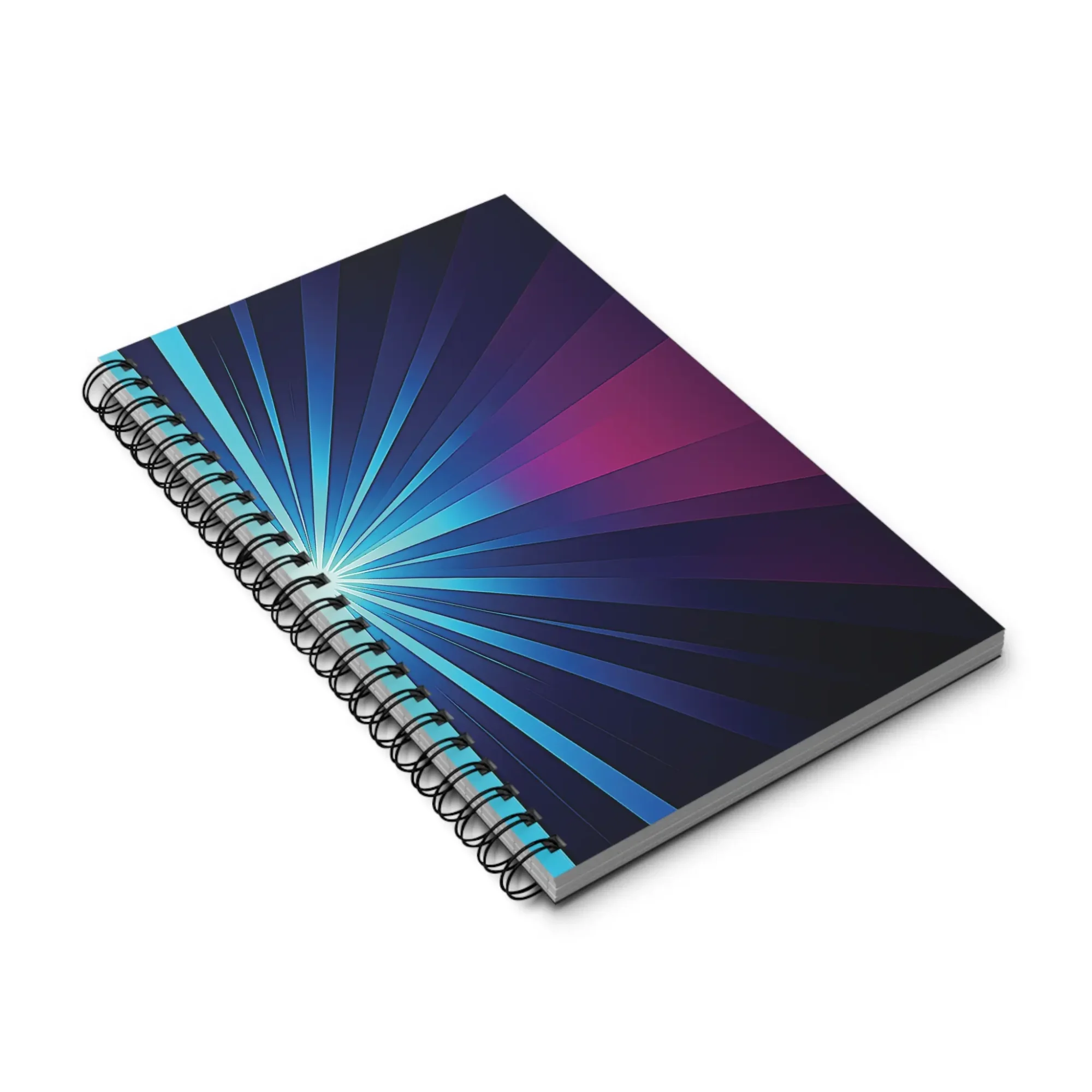 EU Spiral Notebook RADIAL NIGHTBEAM 2 EU Spiral Notebook Lined Plain Dotted RADIAL NIGHTBEAM 2