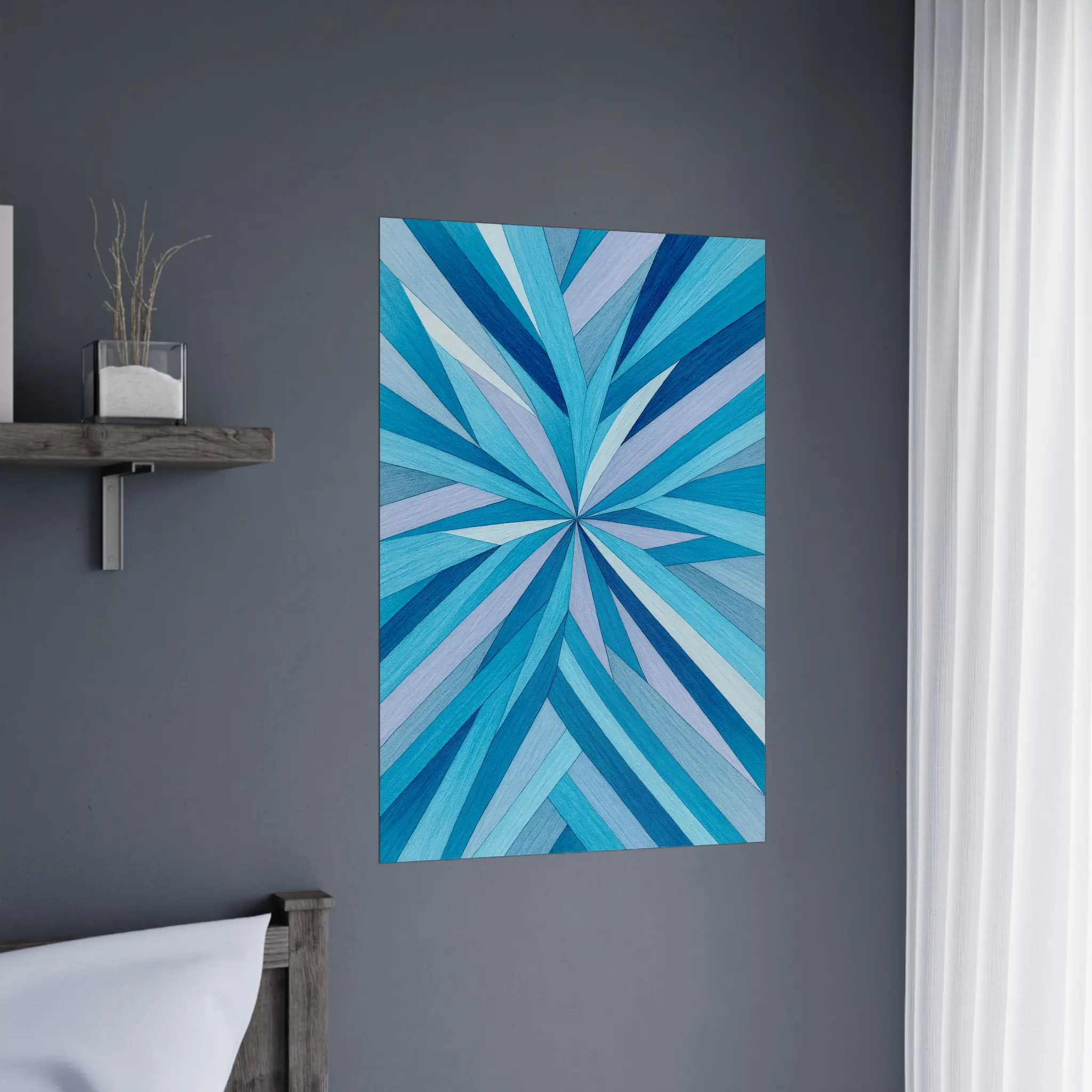 EU Giclée Print Poster ARCTIC. Fine Art Wall Art with Archival Quality. Printed, packaged, and shipped in the EU. Exclusive ColorVanta design.