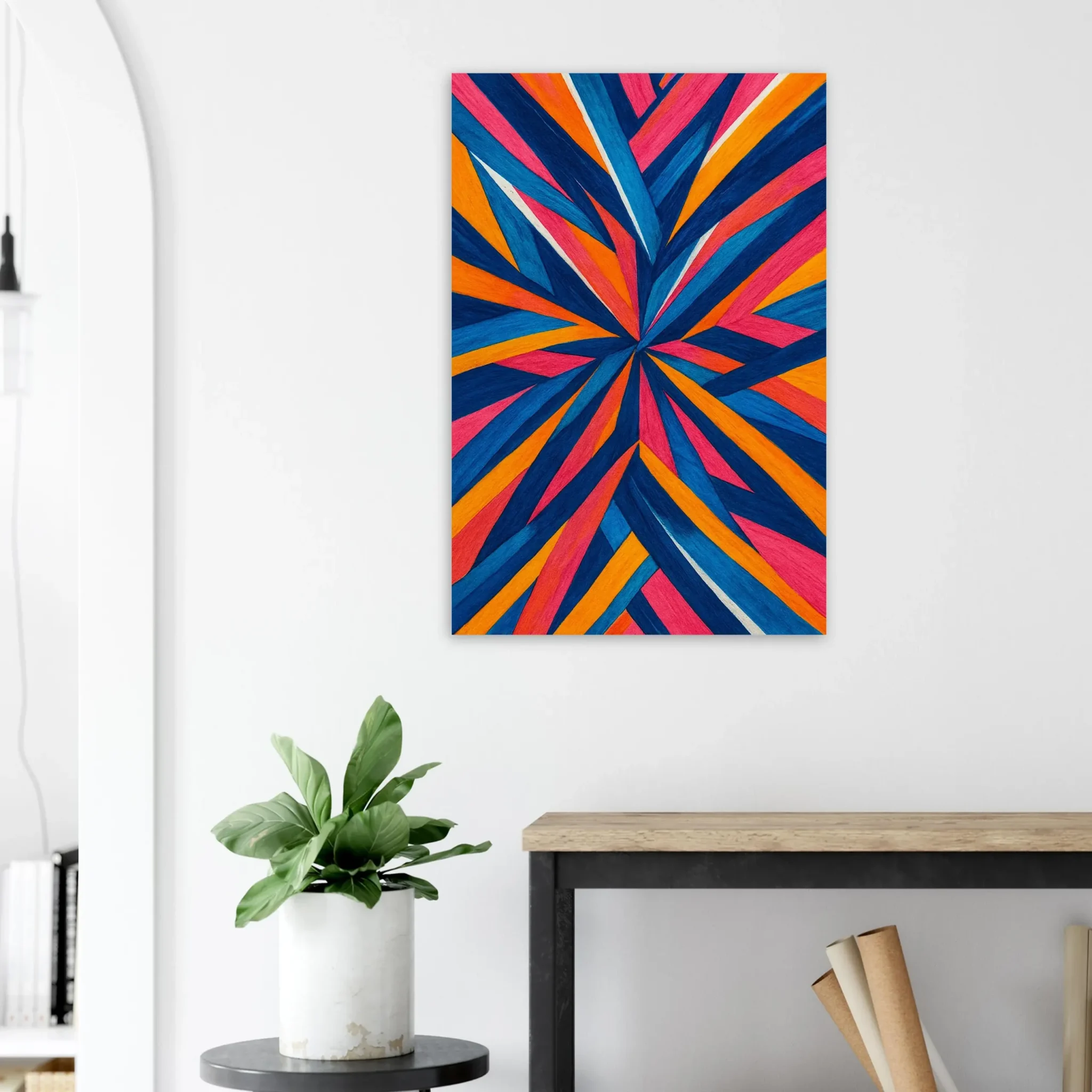 EU Giclée Print Poster COLOR BURST. Fine Art Wall Art with Archival Quality. Printed, packaged, and shipped in the EU. Exclusive ColorVanta design.