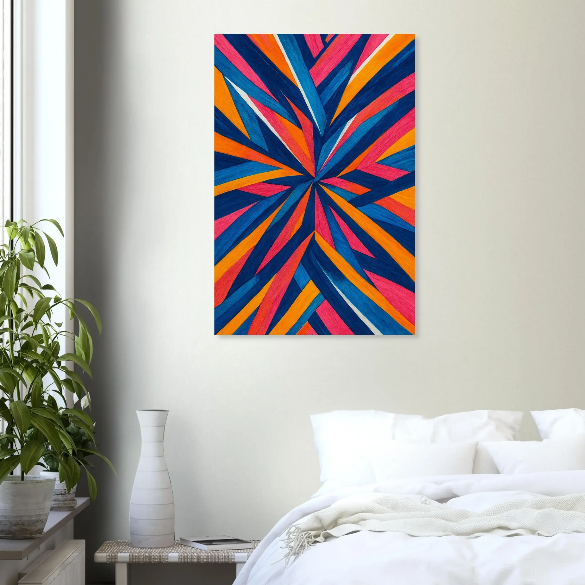 EU Giclée Print Poster COLOR BURST. Fine Art Wall Art with Archival Quality. Printed, packaged, and shipped in the EU. Exclusive ColorVanta design.
