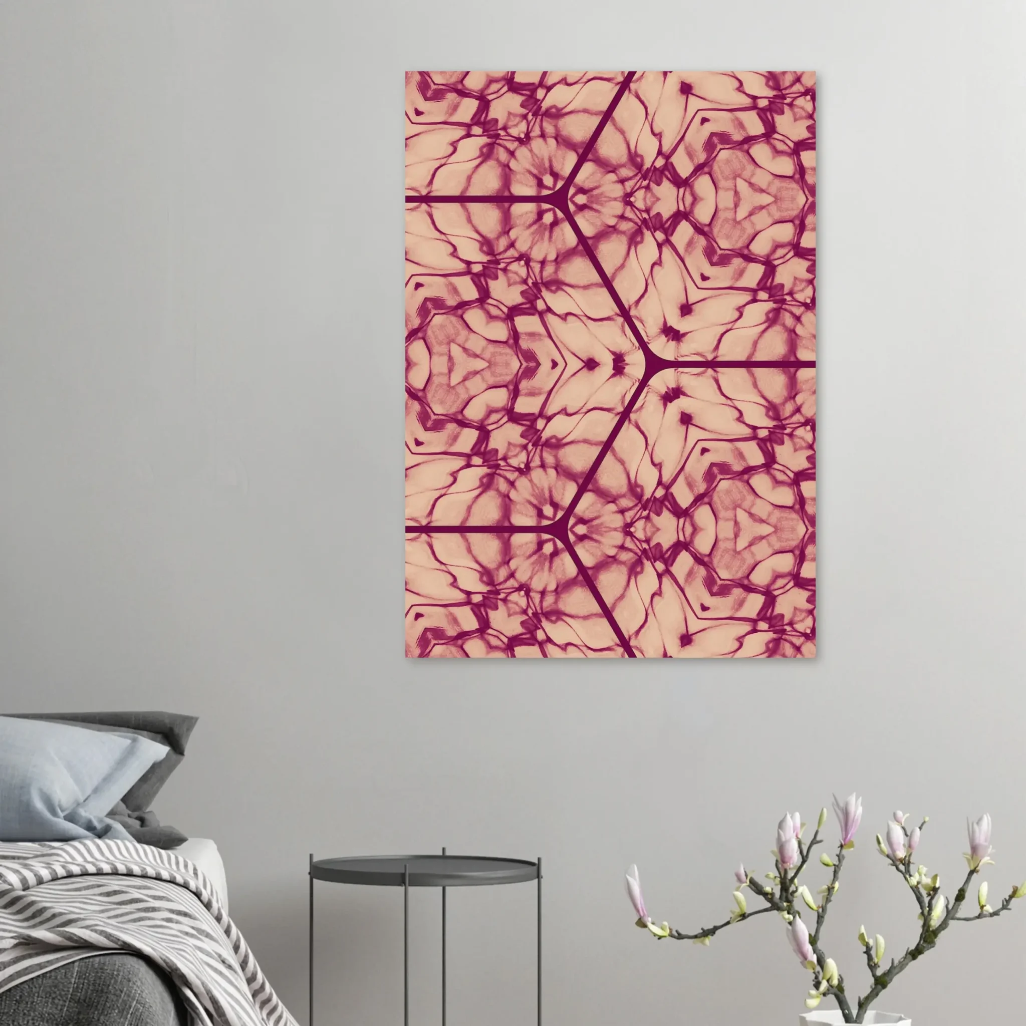 EU Giclée Print Poster SANGUINE ROOT. Fine Art Wall Art with Archival Quality. Printed, packaged, and shipped in the EU. Exclusive ColorVanta design.