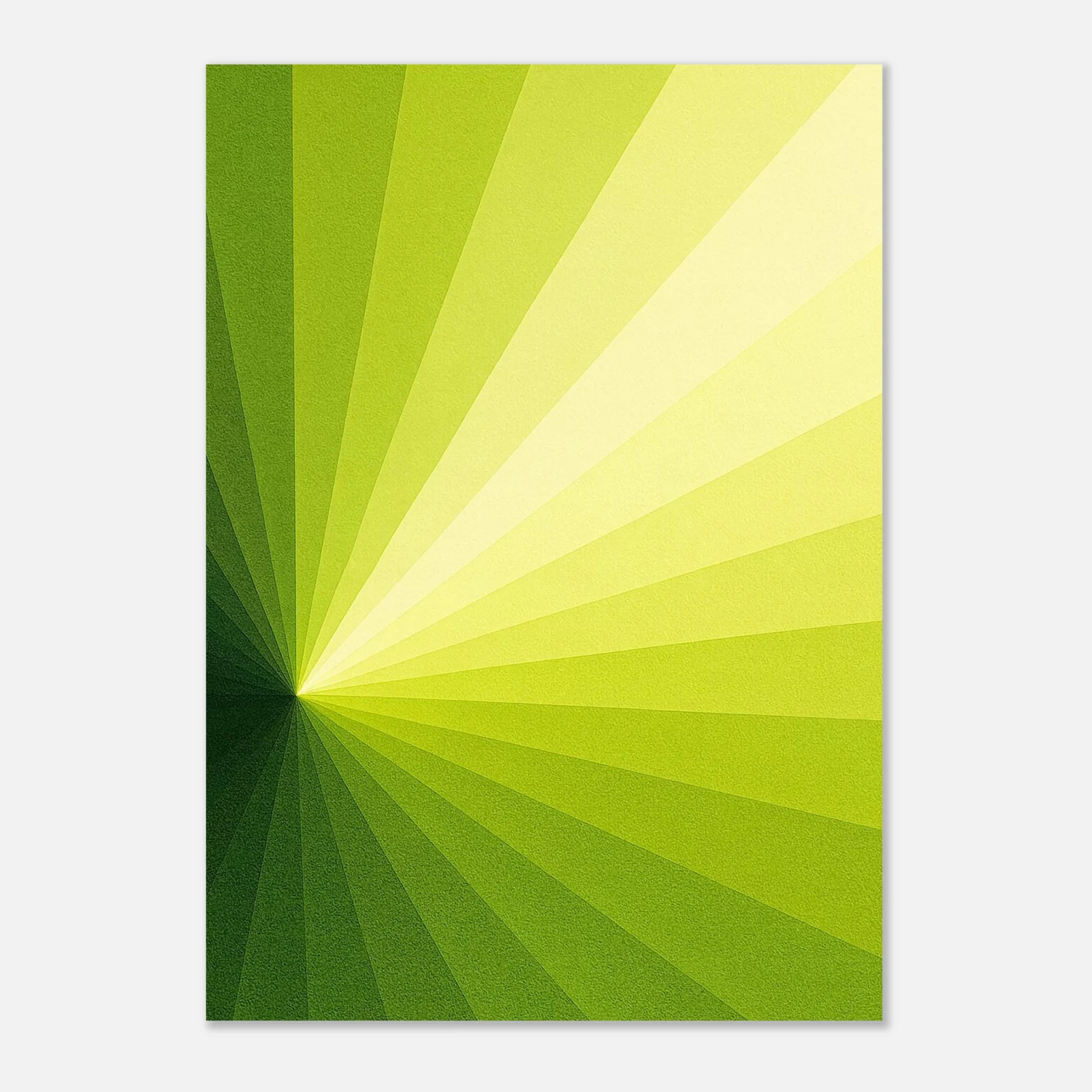 EU Giclée Print Poster AURORA LIME. Fine Art Wall Art with Archival Quality. Printed, packaged, and shipped in the EU. Exclusive ColorVanta design.