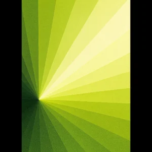 EU Giclée Print Poster AURORA LIME. Fine Art Wall Art with Archival Quality. Printed, packaged, and shipped in the EU. Exclusive ColorVanta design.