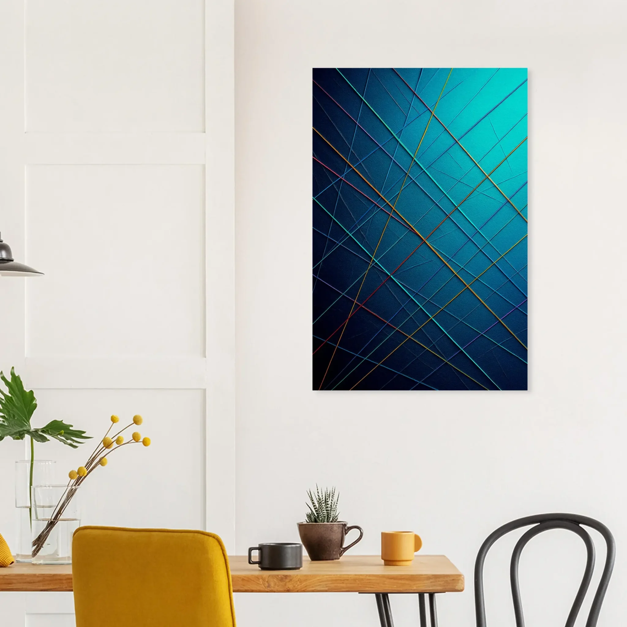 EU Giclée Print Poster COOL CURRENT. Fine Art Wall Art with Archival Quality. Printed, packaged, and shipped in the EU. Exclusive ColorVanta design.