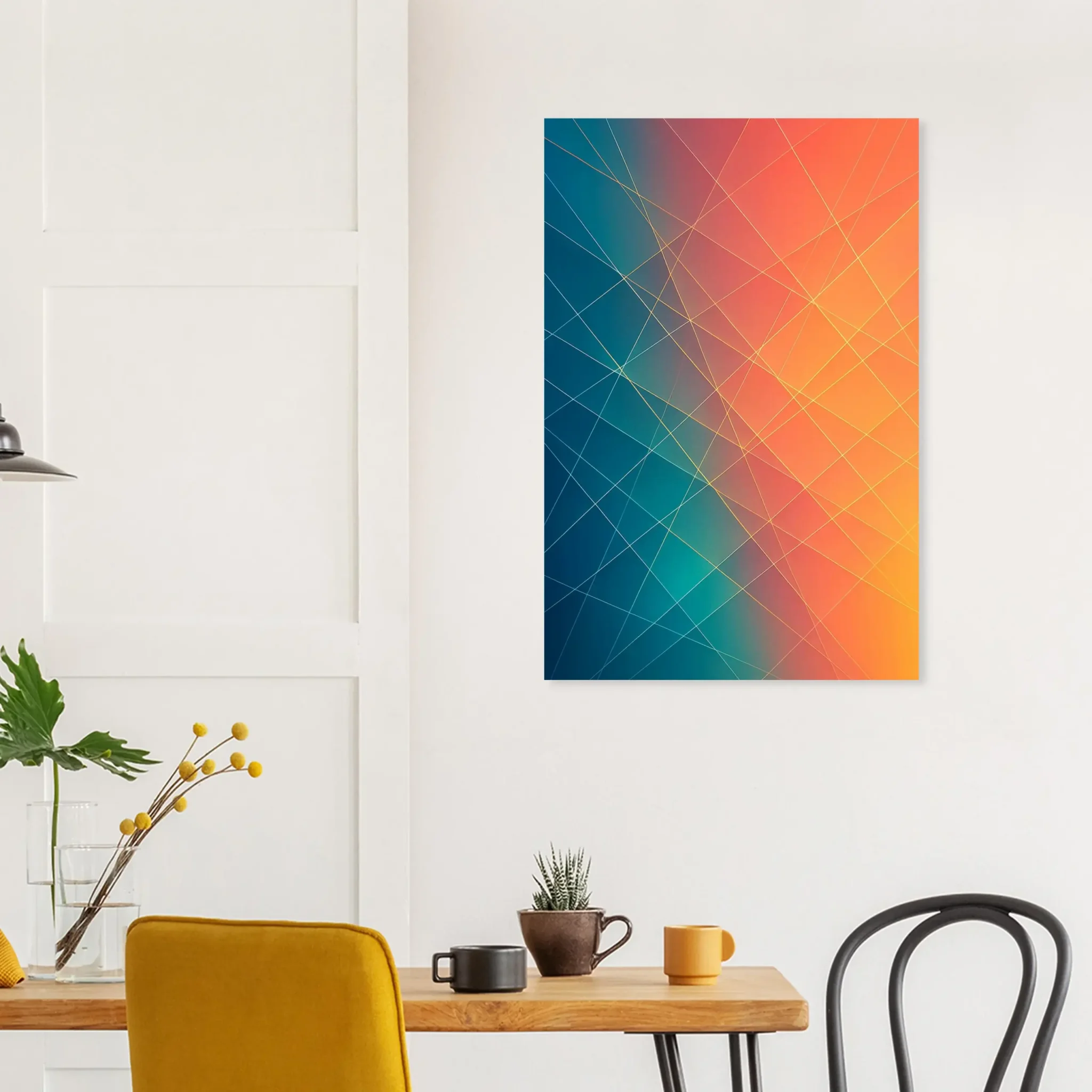 EU Giclée Print Poster DUSK SHIFT. Fine Art Wall Art with Archival Quality. Printed, packaged, and shipped in the EU. Exclusive ColorVanta design.