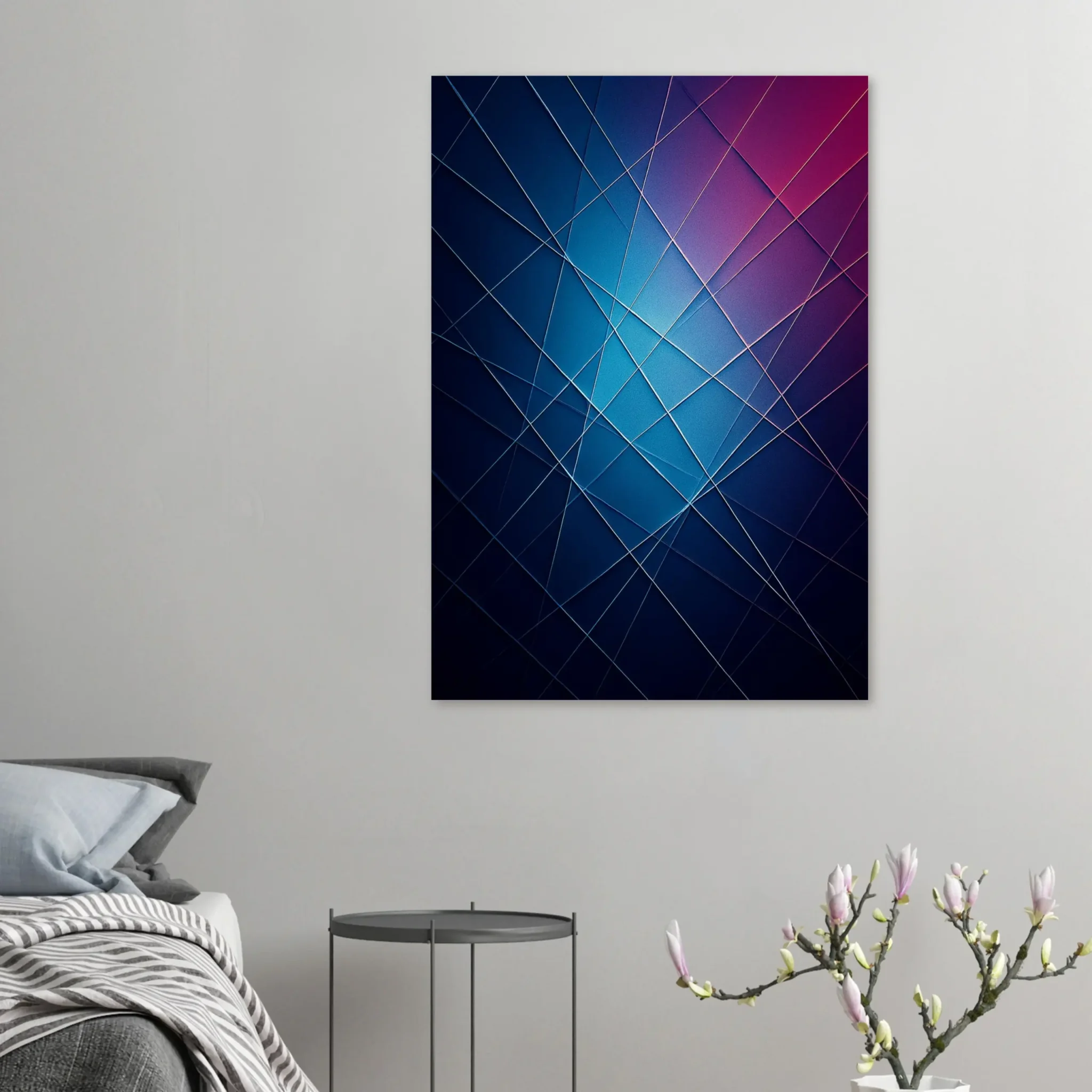 EU Giclée Print Poster MIDNIGHT CURRENT. Fine Art Wall Art with Archival Quality. Printed, packaged, and shipped in the EU. Exclusive ColorVanta design.