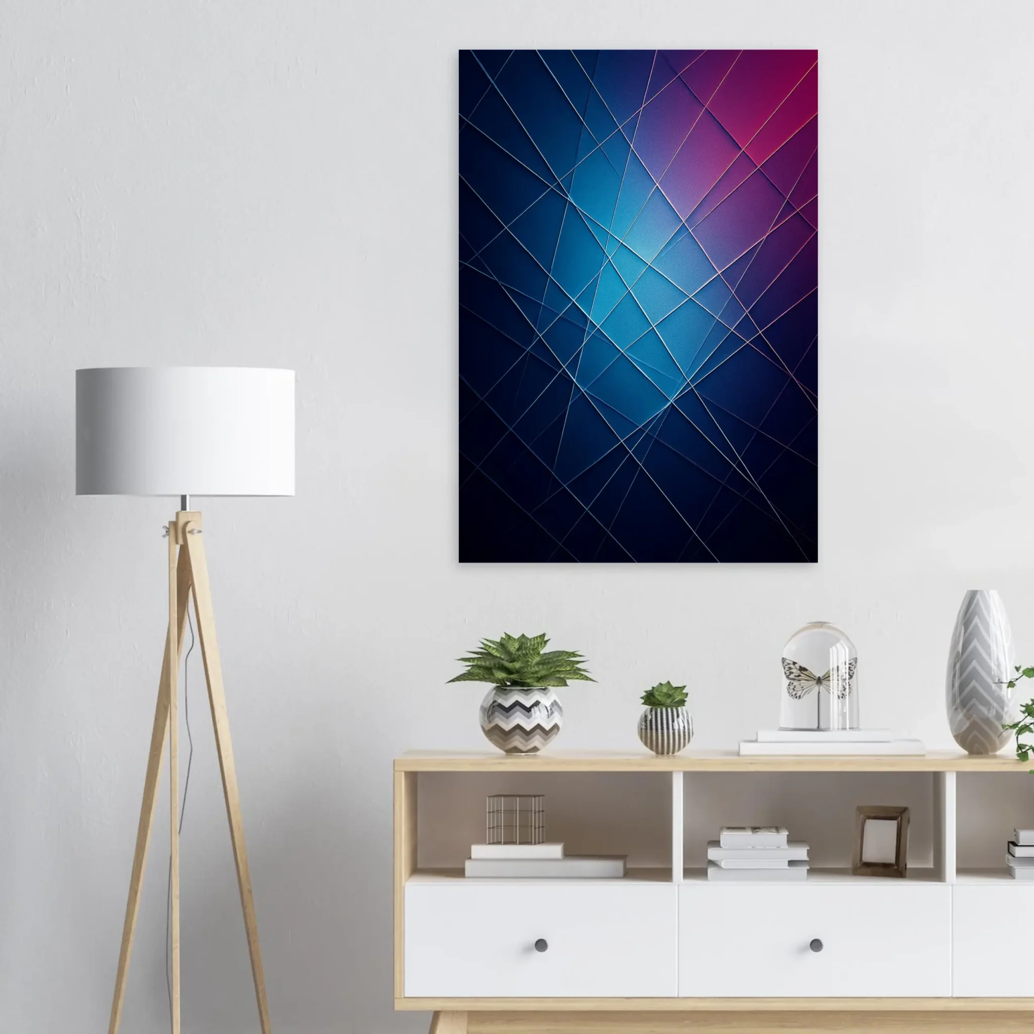 EU Giclée Print Poster MIDNIGHT CURRENT. Fine Art Wall Art with Archival Quality. Printed, packaged, and shipped in the EU. Exclusive ColorVanta design.