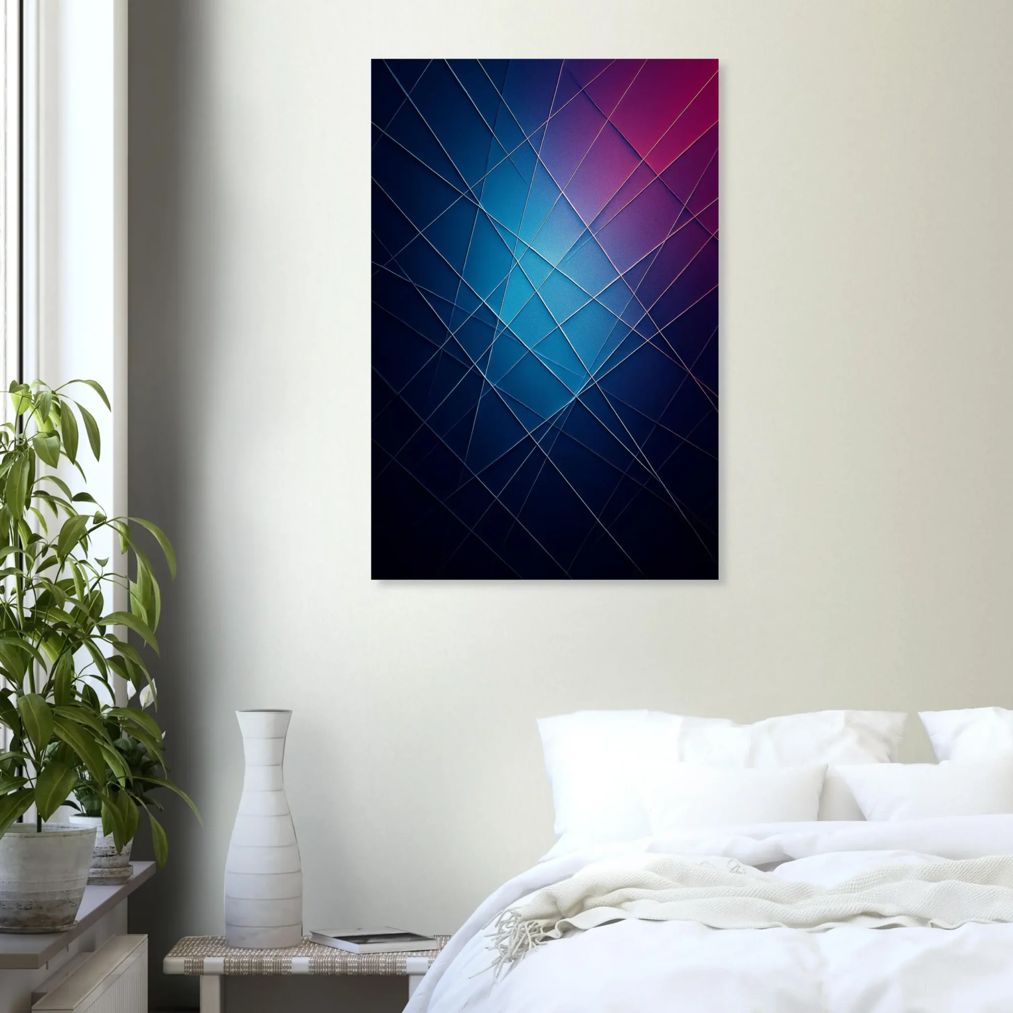 EU Giclée Print Poster MIDNIGHT CURRENT. Fine Art Wall Art with Archival Quality. Printed, packaged, and shipped in the EU. Exclusive ColorVanta design.