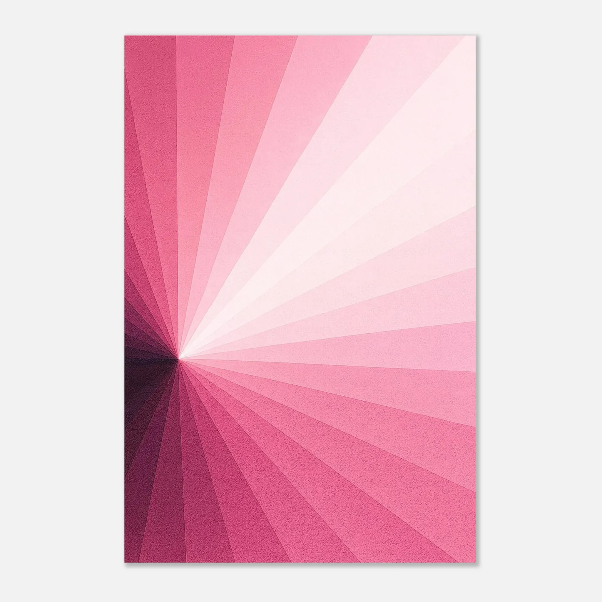 EU Giclée Print Poster ROSELIGHT ECHO. Fine Art Wall Art with Archival Quality. Printed, packaged, and shipped in the EU. Exclusive ColorVanta design.