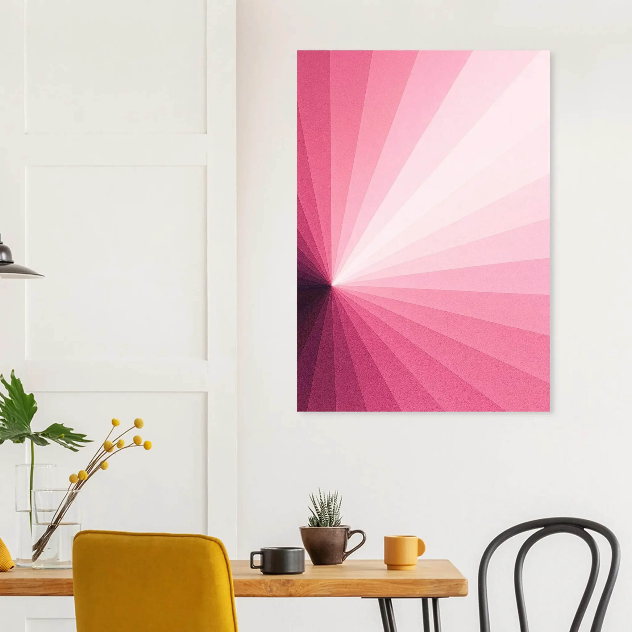 EU Giclée Print Poster ROSELIGHT ECHO. Fine Art Wall Art with Archival Quality. Printed, packaged, and shipped in the EU. Exclusive ColorVanta design.