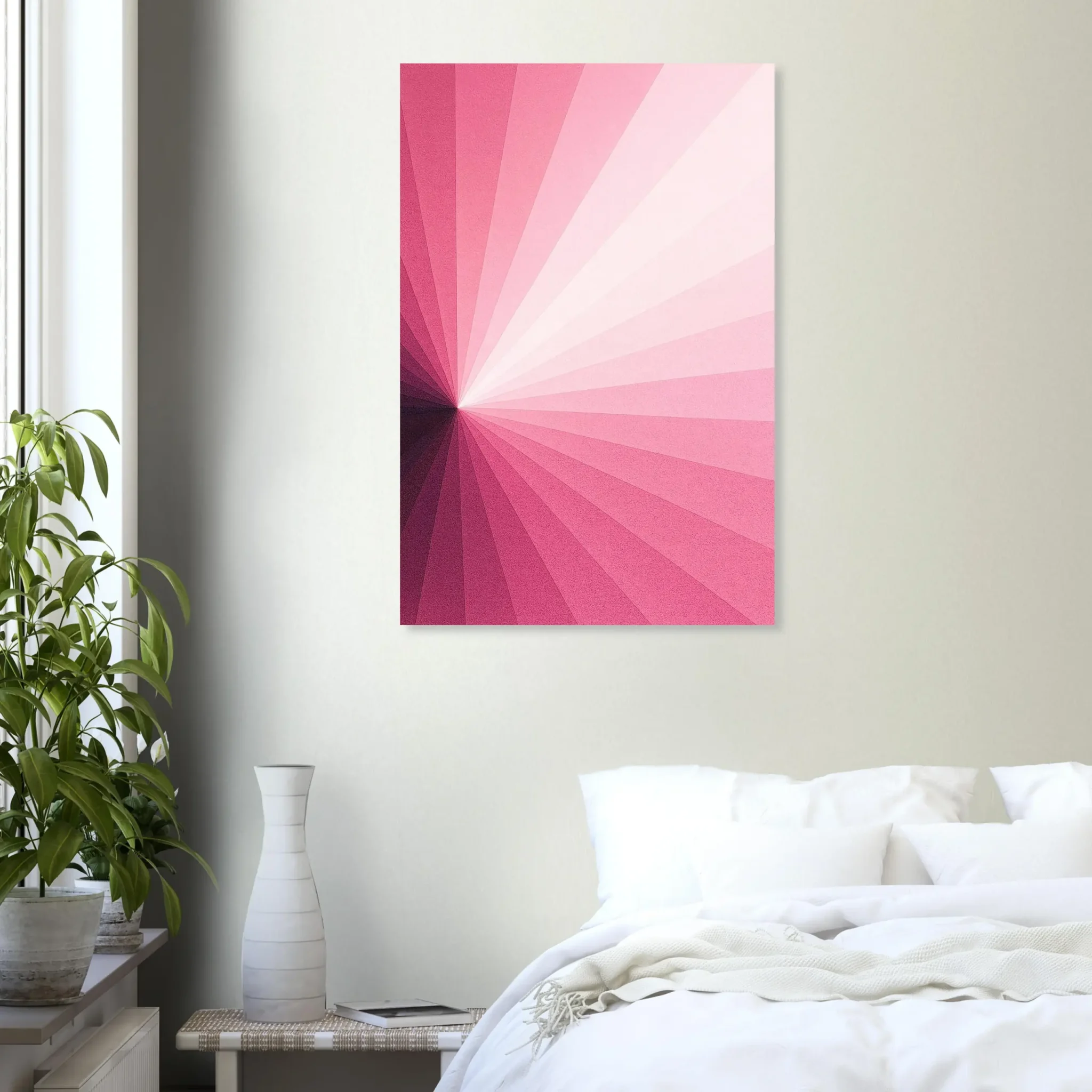 EU Giclée Print Poster ROSELIGHT ECHO. Fine Art Wall Art with Archival Quality. Printed, packaged, and shipped in the EU. Exclusive ColorVanta design.