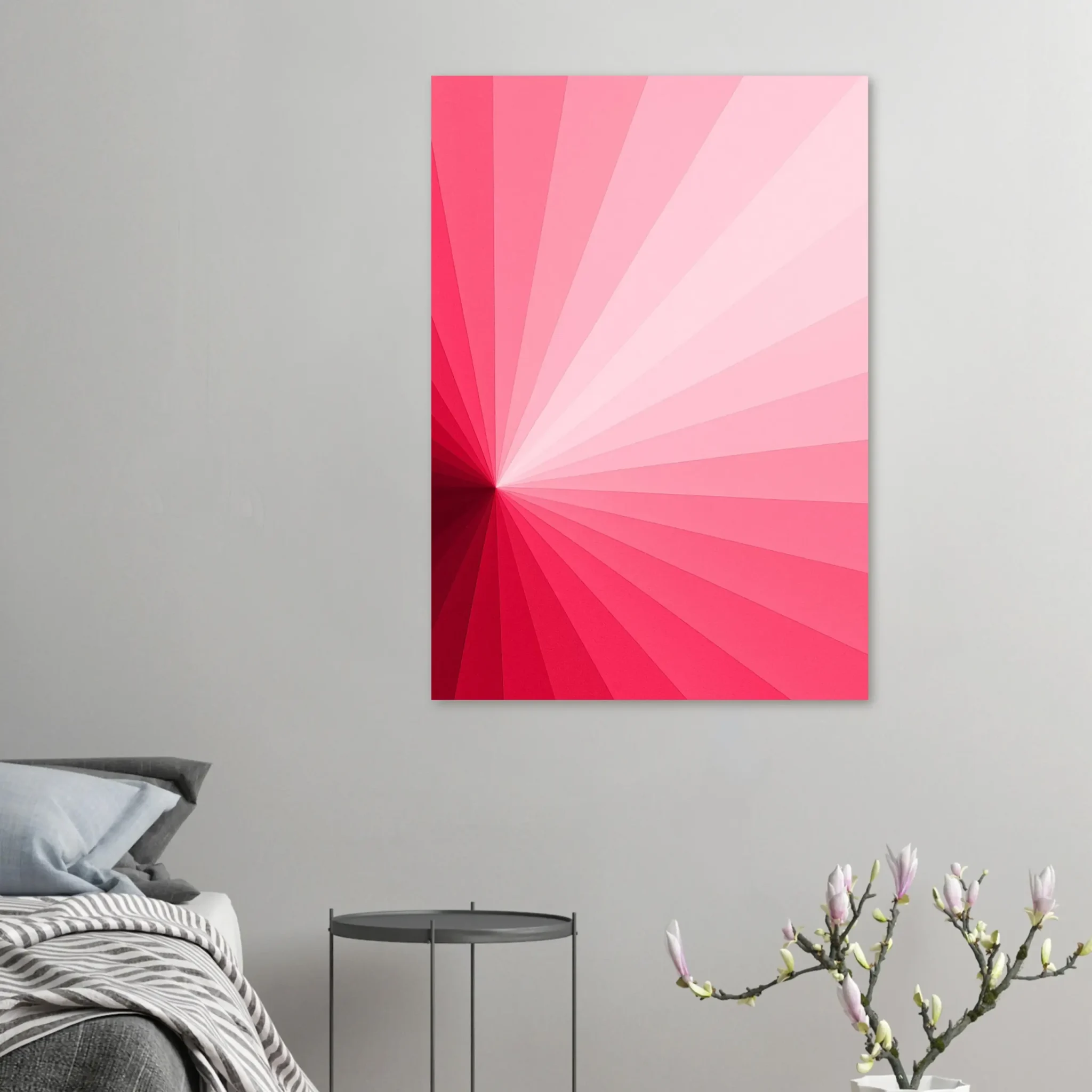 EU Giclée Print Poster BLUSH VECTOR. Fine Art Wall Art with Archival Quality. Printed, packaged, and shipped in the EU. Exclusive ColorVanta design.