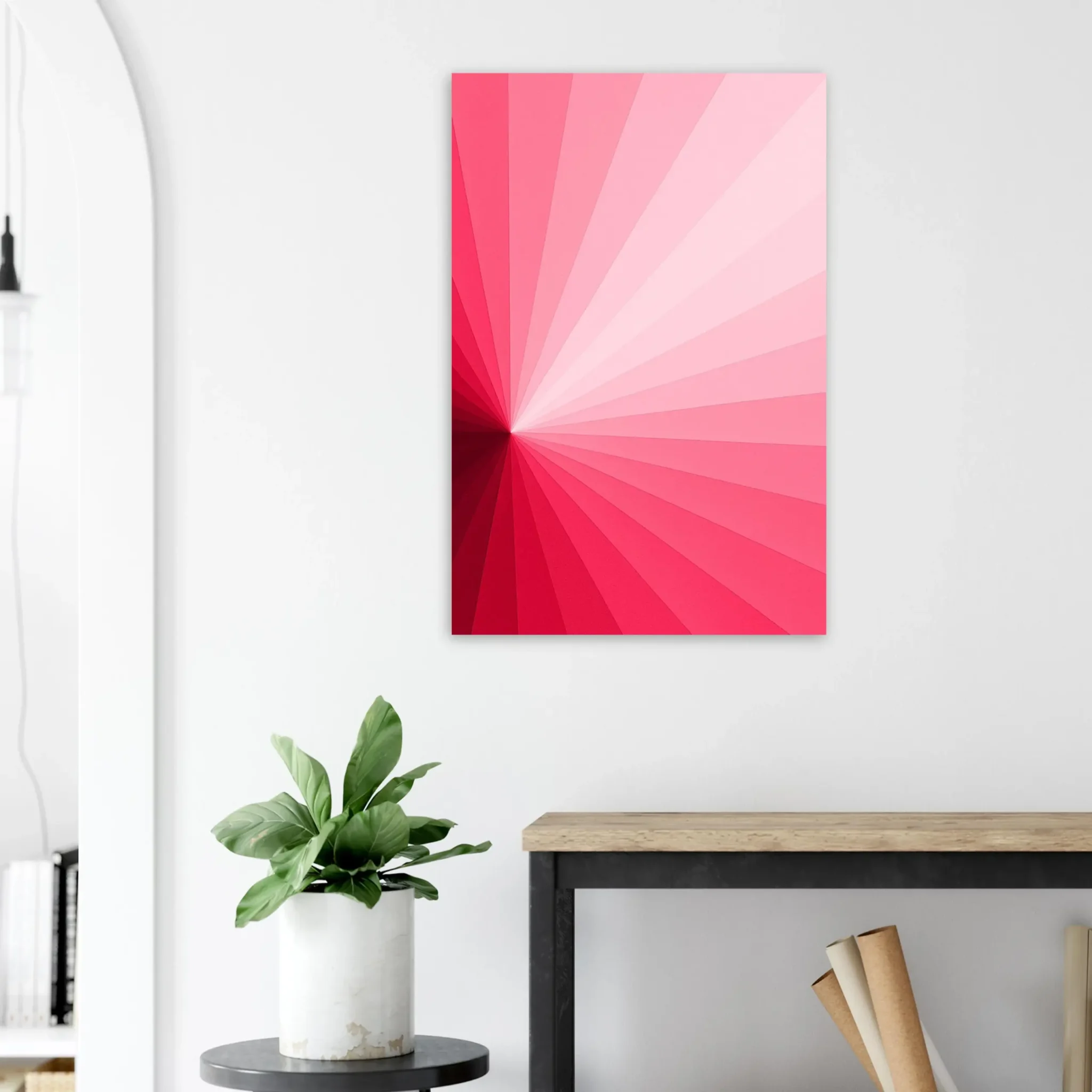 EU Giclée Print Poster BLUSH VECTOR. Fine Art Wall Art with Archival Quality. Printed, packaged, and shipped in the EU. Exclusive ColorVanta design.