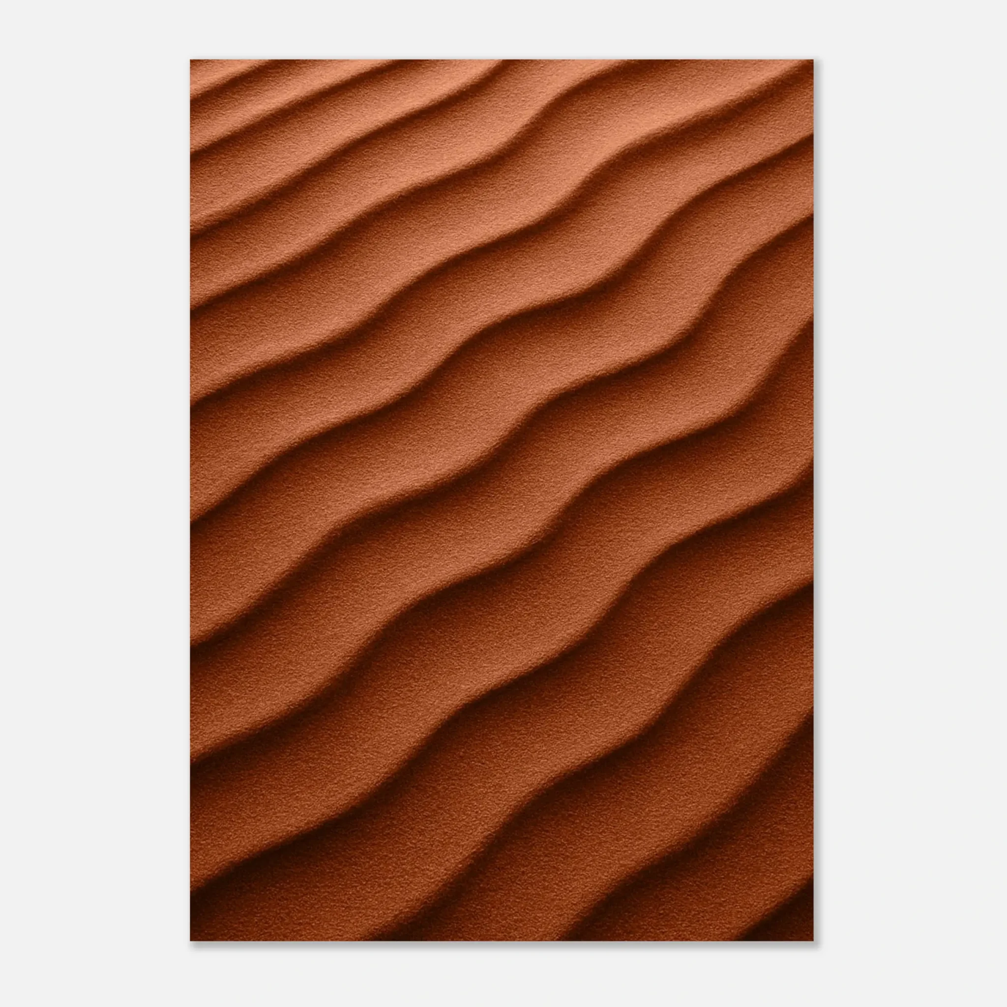 EU Giclée Print Poster DUNE OF SIENNA. Fine Art Wall Art with Archival Quality. Printed, packaged, and shipped in the EU. Exclusive ColorVanta design.