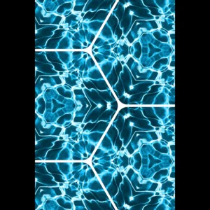 EU Giclée Print Poster ELECTRIC TIDE. Fine Art Wall Art with Archival Quality. Printed, packaged, and shipped in the EU. Exclusive ColorVanta design.