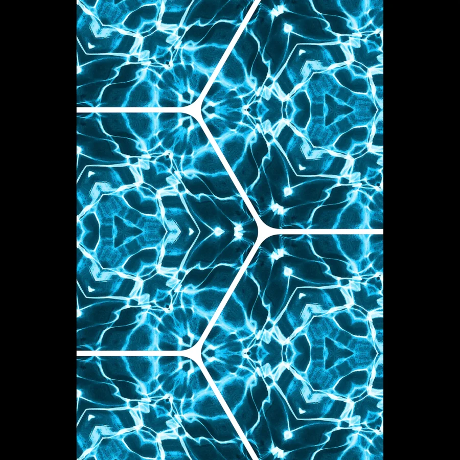 EU ELECTRIC TIDE EU Giclée Print Poster ELECTRIC TIDE. Fine Art Wall Art with Archival Quality. Printed, packaged, and shipped in the EU. Exclusive ColorVanta design.