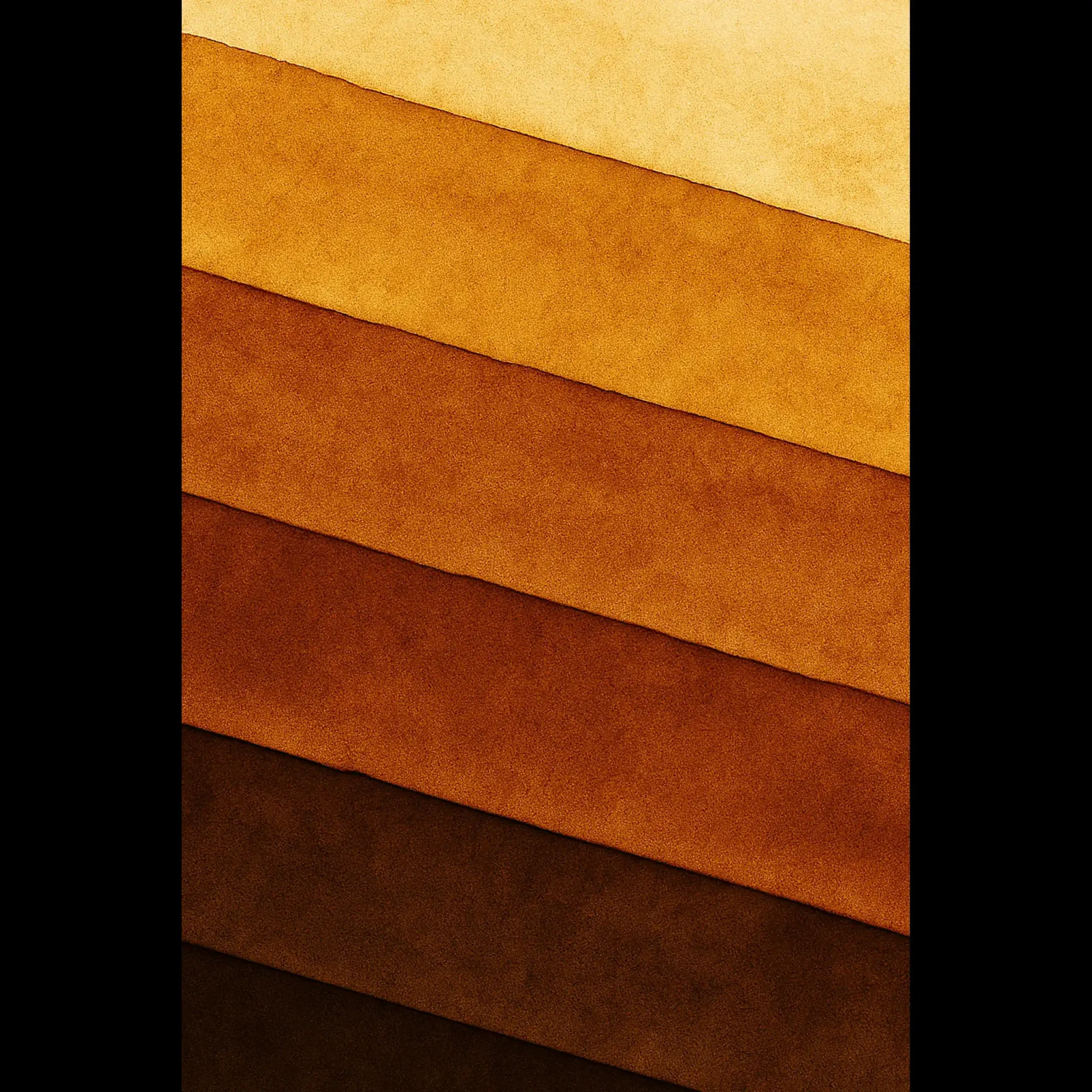 EU Giclée Print Poster OCHRE DEPTHS. Fine Art Wall Art with Archival Quality. Printed, packaged, and shipped in the EU. Exclusive ColorVanta design.