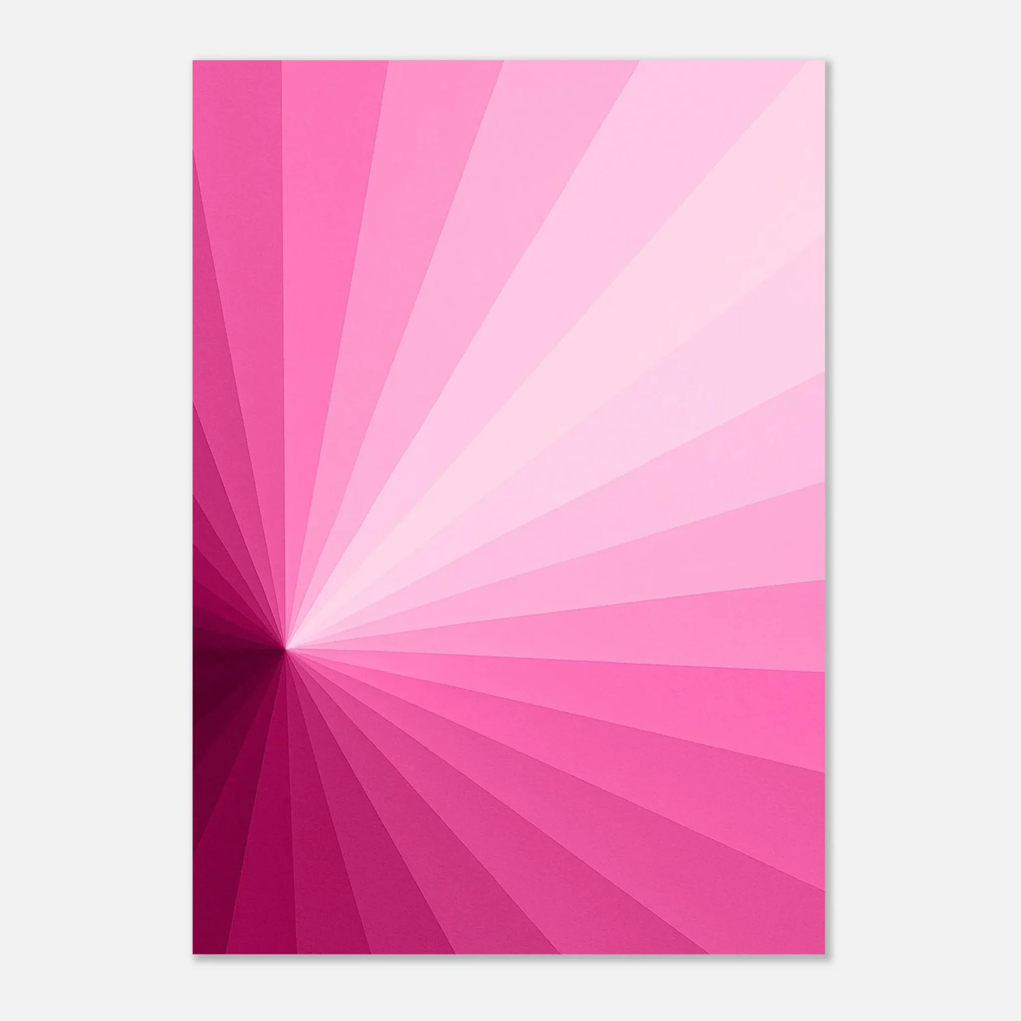 EU Giclée Print Poster PINK VECTOR. Fine Art Wall Art with Archival Quality. Printed, packaged, and shipped in the EU. Exclusive ColorVanta design.