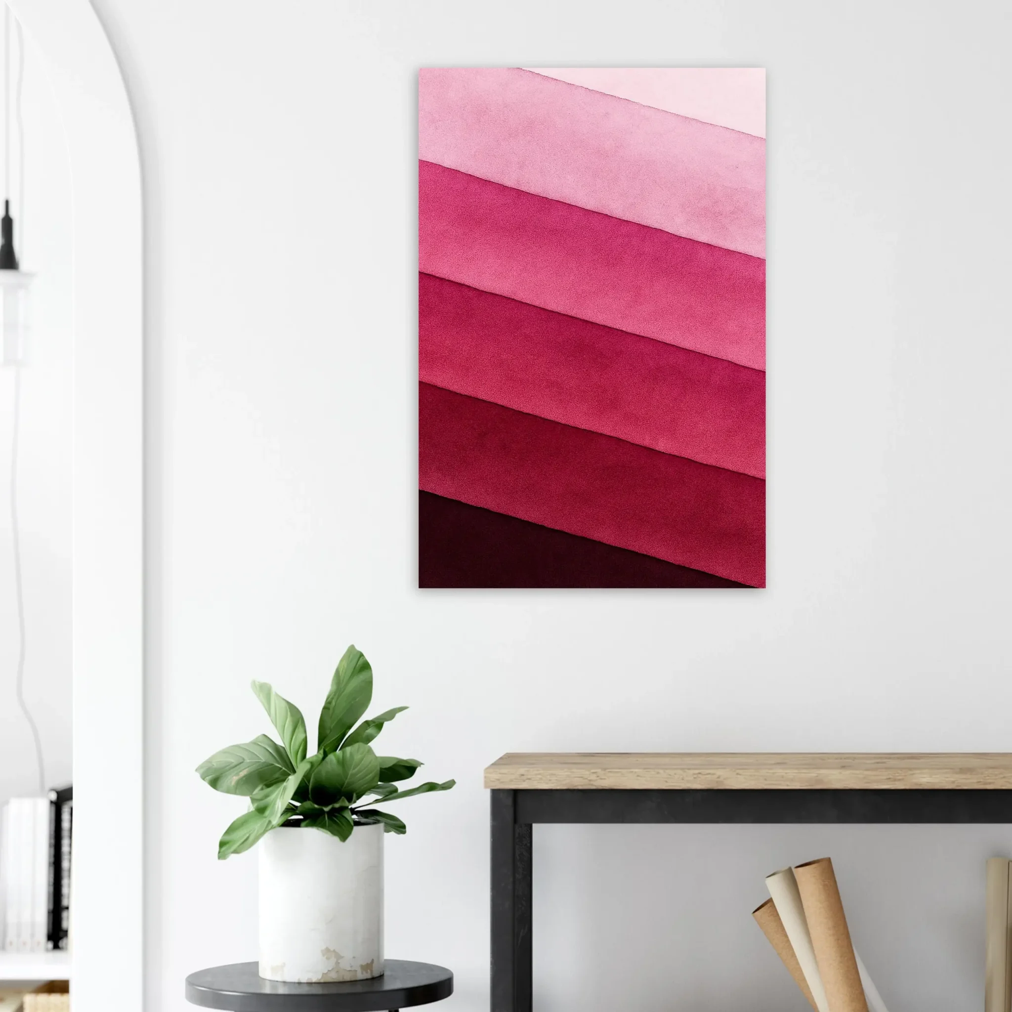 EU Giclée Print Poster ROSEFADE. Fine Art Wall Art with Archival Quality. Printed, packaged, and shipped in the EU. Exclusive ColorVanta design.