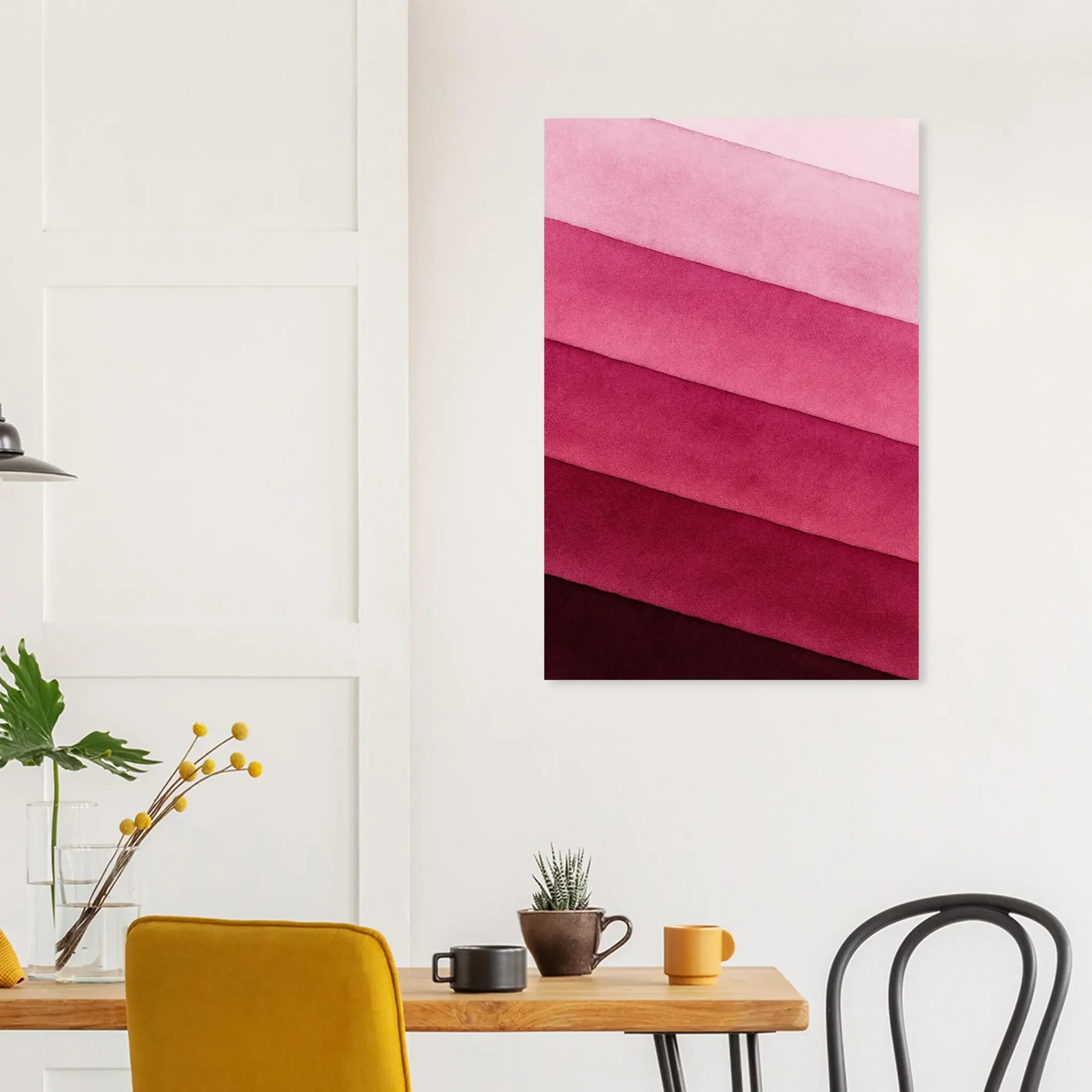 EU Giclée Print Poster ROSEFADE. Fine Art Wall Art with Archival Quality. Printed, packaged, and shipped in the EU. Exclusive ColorVanta design.