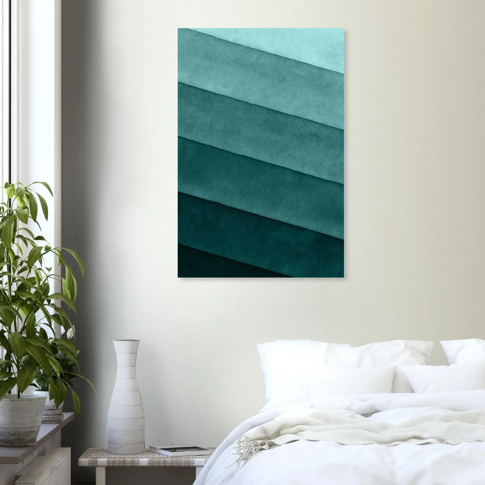 EU Giclée Print Poster TIDAL CADENCE. Fine Art Wall Art with Archival Quality. Printed, packaged, and shipped in the EU. ColorVanta exclusive.