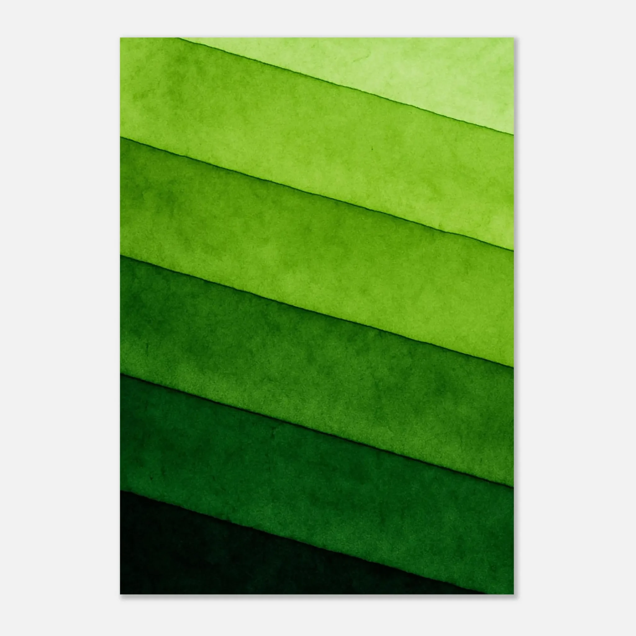 EU Giclée Print Poster VERDANT SCALE. Fine Art Wall Art with Archival Quality. Printed, packaged, and shipped in the EU. Exclusive ColorVanta design.