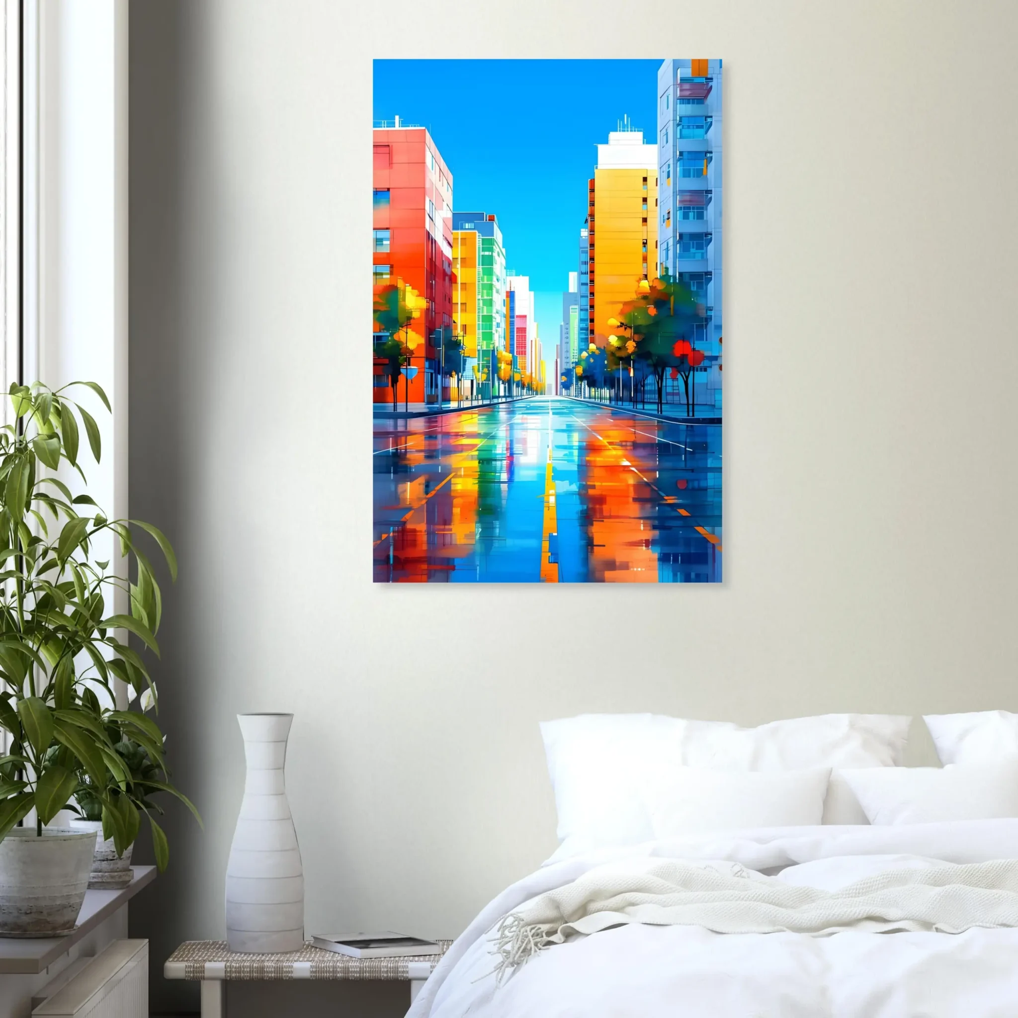 EU Giclée Print Poster AFTER THE RAIN. Fine Art Wall Art with Archival Quality. Printed, packaged, and shipped in the EU. Exclusive ColorVanta design.