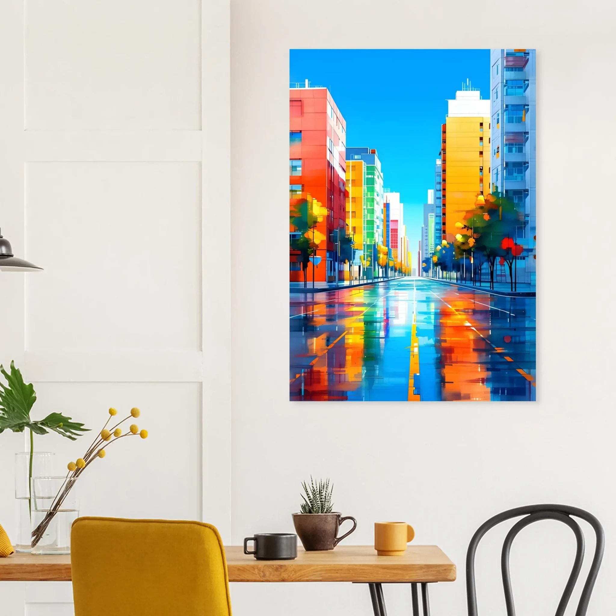 EU Giclée Print Poster AFTER THE RAIN. Fine Art Wall Art with Archival Quality. Printed, packaged, and shipped in the EU. Exclusive ColorVanta design.