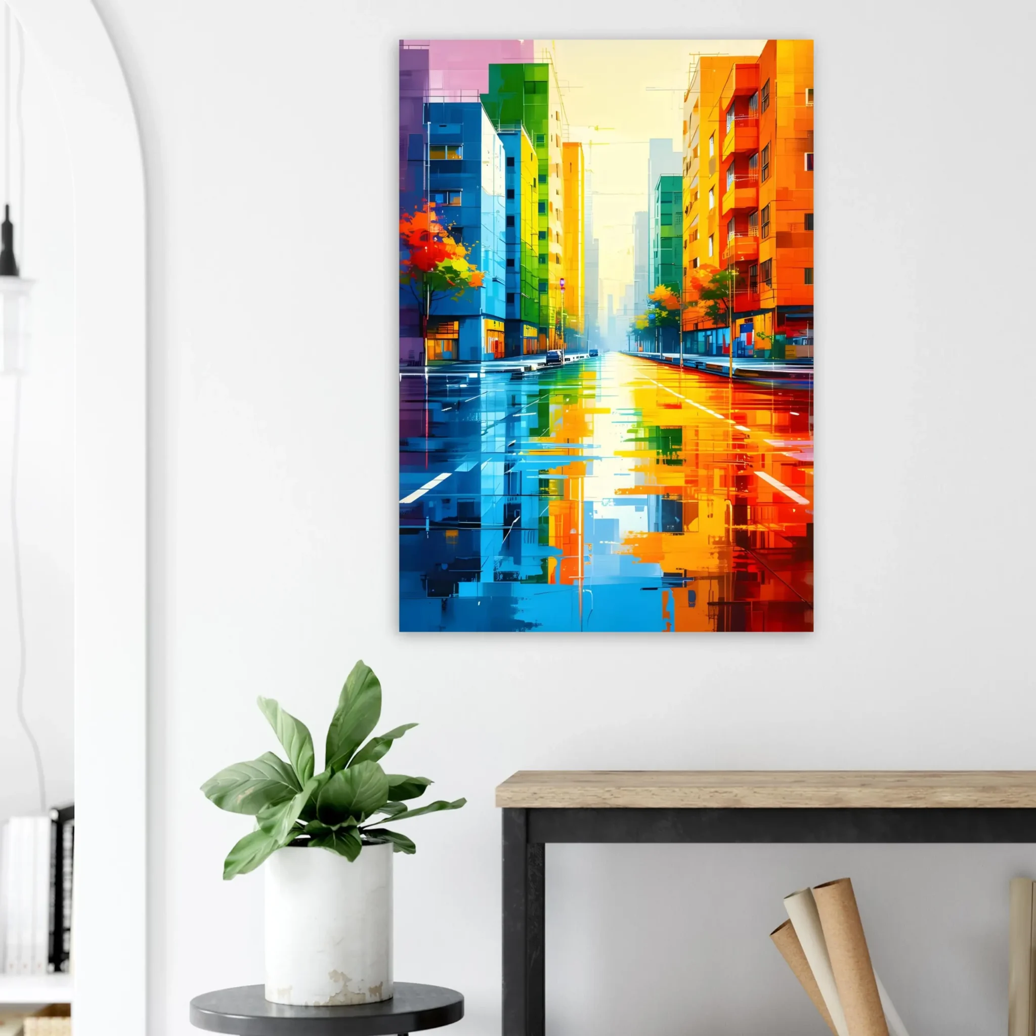 EU Giclée Print Poster BEFORE CLEARING. Fine Art Wall Art with Archival Quality. Printed, packaged, and shipped in the EU. Exclusive ColorVanta design.