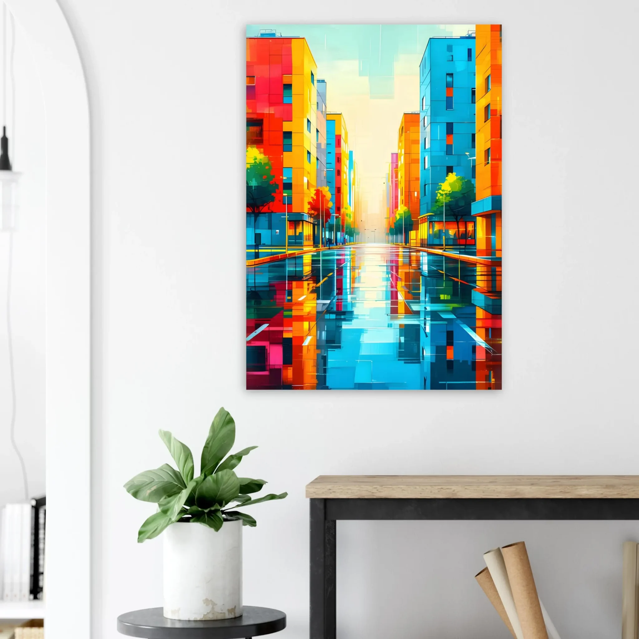 EU Giclée Print Poster INNER PASSAGE. Fine Art Wall Art with Archival Quality. Printed, packaged, and shipped in the EU. Exclusive ColorVanta design.