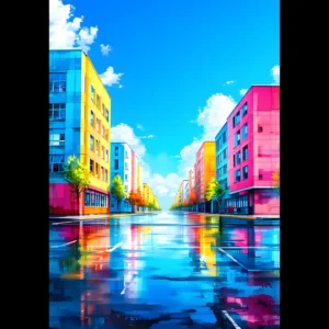 EU OPEN HORIZON EU Giclée Print Poster OPEN HORIZON. Fine Art Wall Art with Archival Quality. Printed, packaged, and shipped in the EU. Exclusive ColorVanta design.