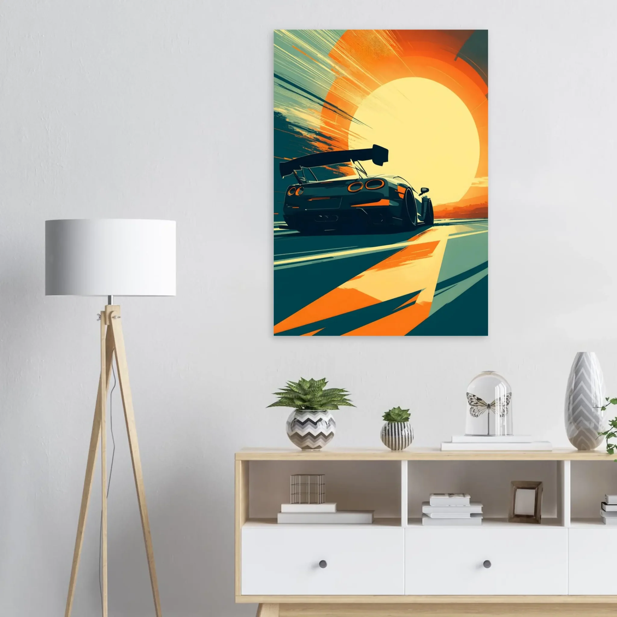 EU Giclée Print Poster CLEAR TRAJECTORY. Fine Art Wall Art with Archival Quality. Printed, packaged, and shipped in the EU. Exclusive ColorVanta design.