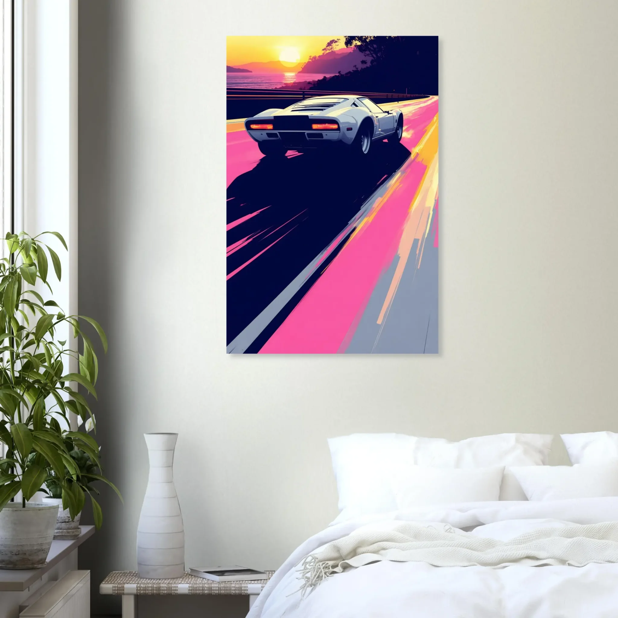 EU Giclée Print Poster COLOR RUN. Fine Art Wall Art with Archival Quality. Printed, packaged, and shipped in the EU. Exclusive ColorVanta design.