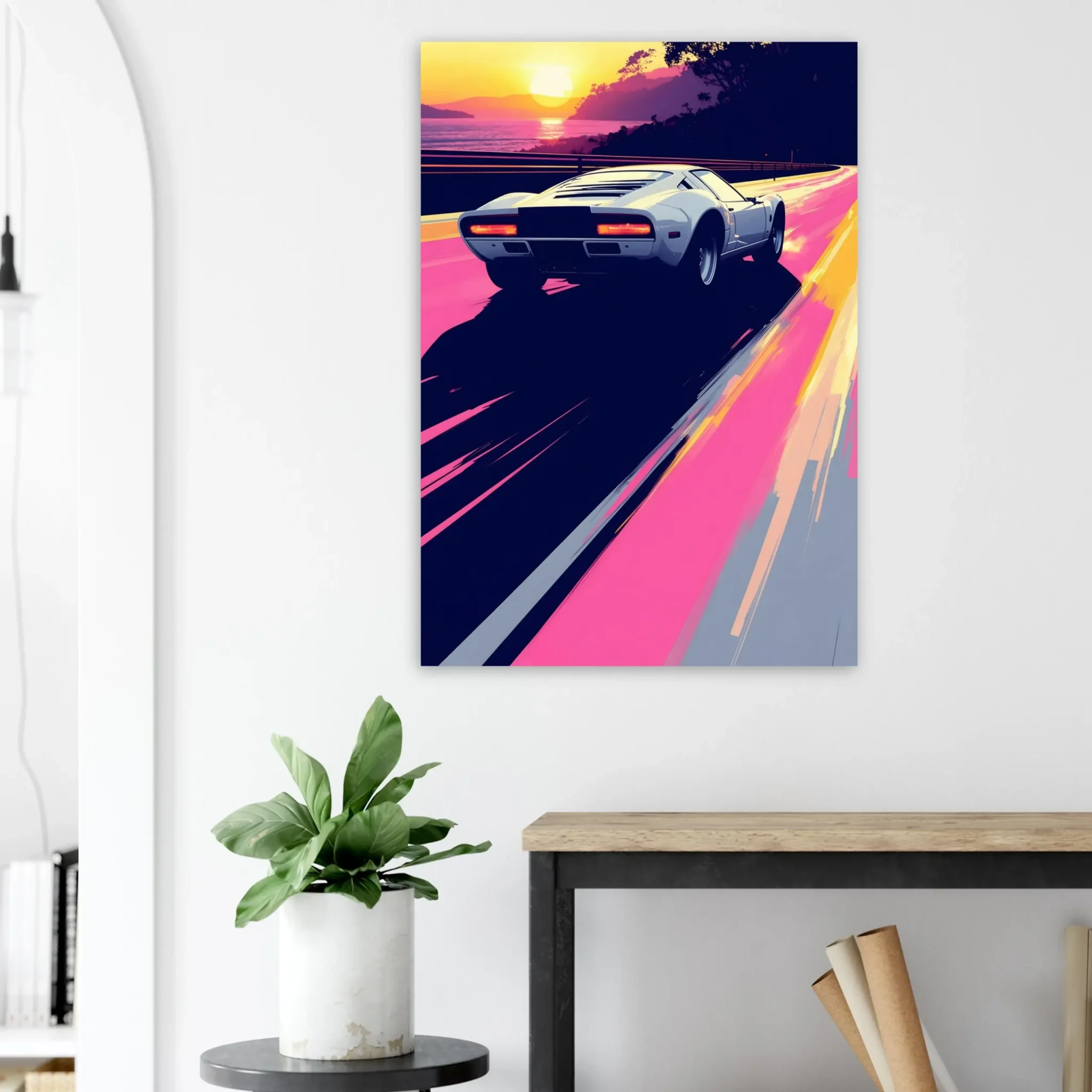 EU Giclée Print Poster COLOR RUN. Fine Art Wall Art with Archival Quality. Printed, packaged, and shipped in the EU. Exclusive ColorVanta design.