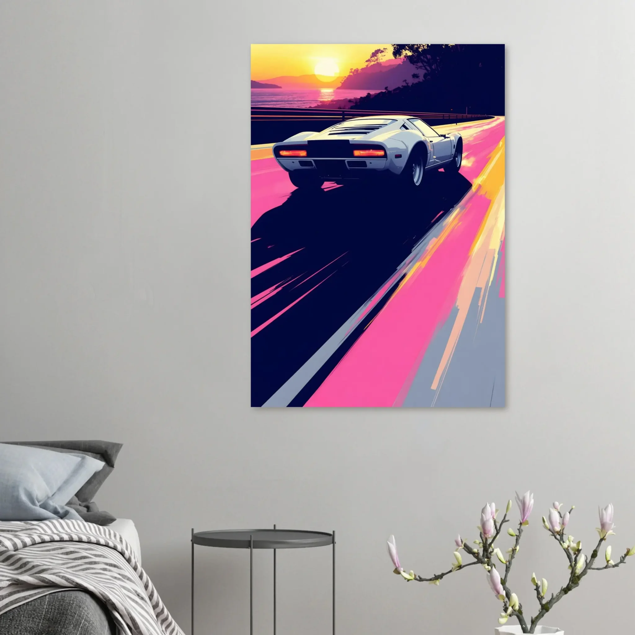 EU Giclée Print Poster COLOR RUN. Fine Art Wall Art with Archival Quality. Printed, packaged, and shipped in the EU. Exclusive ColorVanta design.
